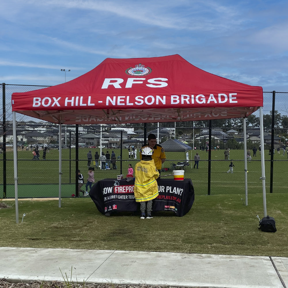 3m x 4.5m Printed Folding Gazebo