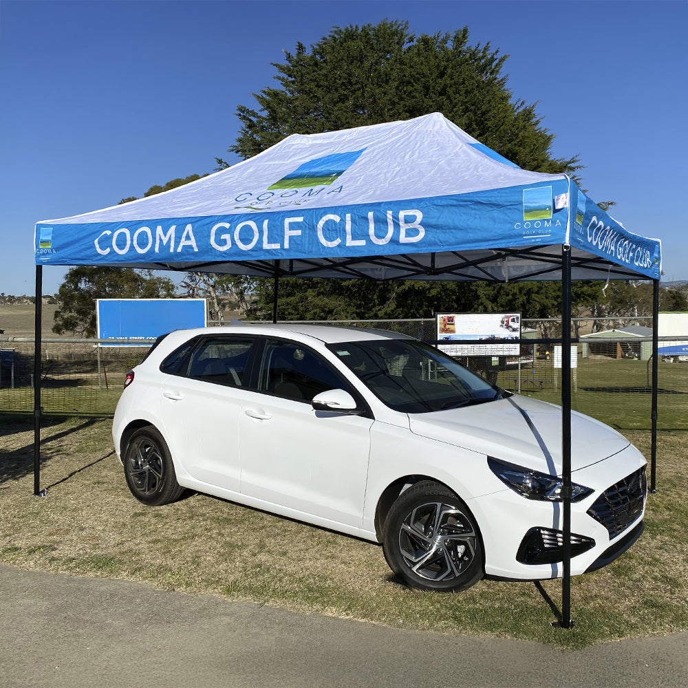 3m x 4.5m Printed Folding Gazebo