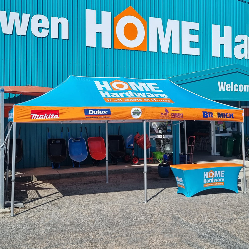 3m x 6m Printed Folding Gazebo