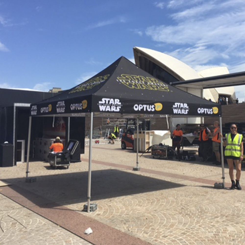4m x 4m Printed Folding Gazebo | Event Presence Package