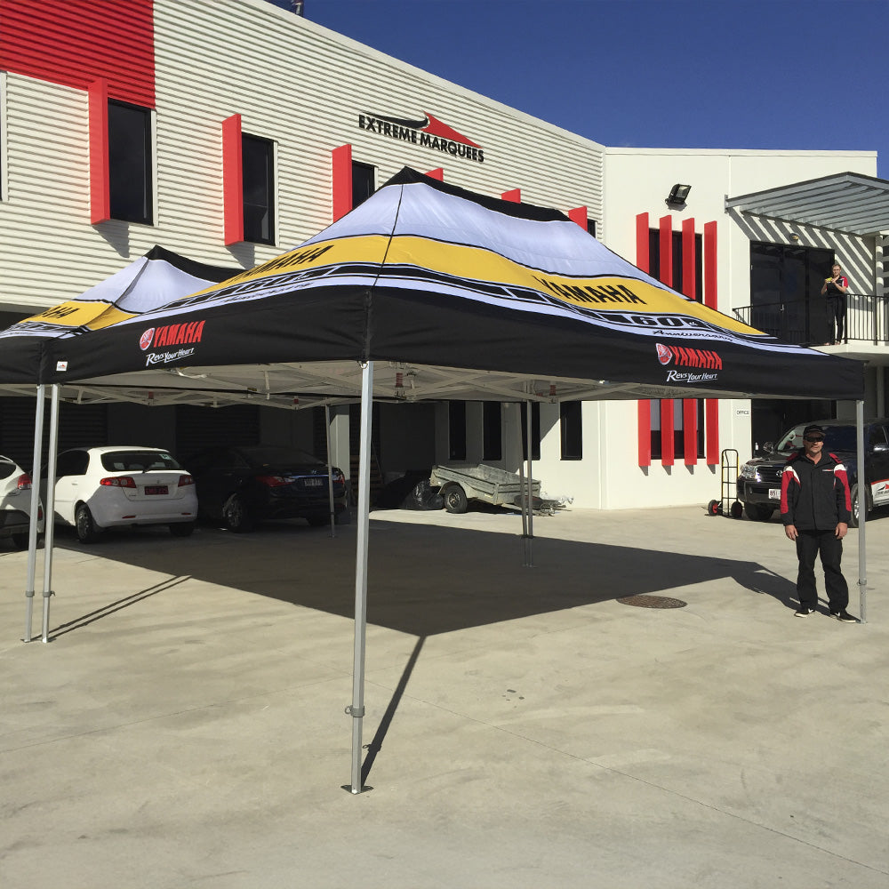 4m x 6m Printed Folding Gazebo | Showcase Wall Package