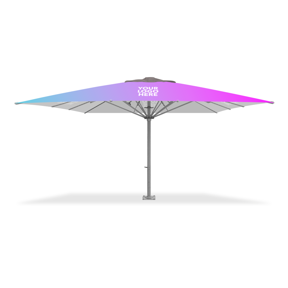 4m x 4m Custom Novara 200 Square | Umbrellas