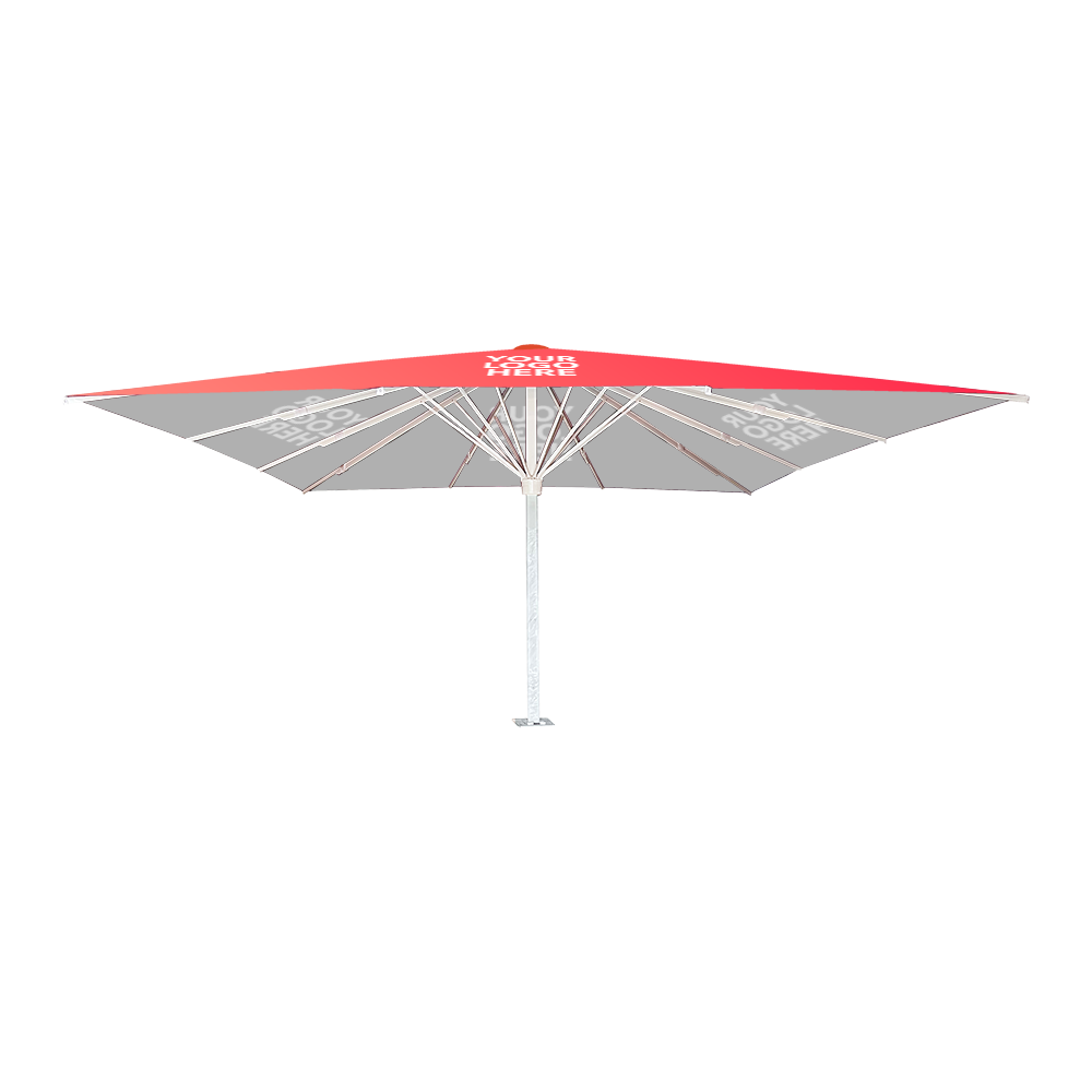 6m x 6m Custom Novara 200 Square | Umbrellas