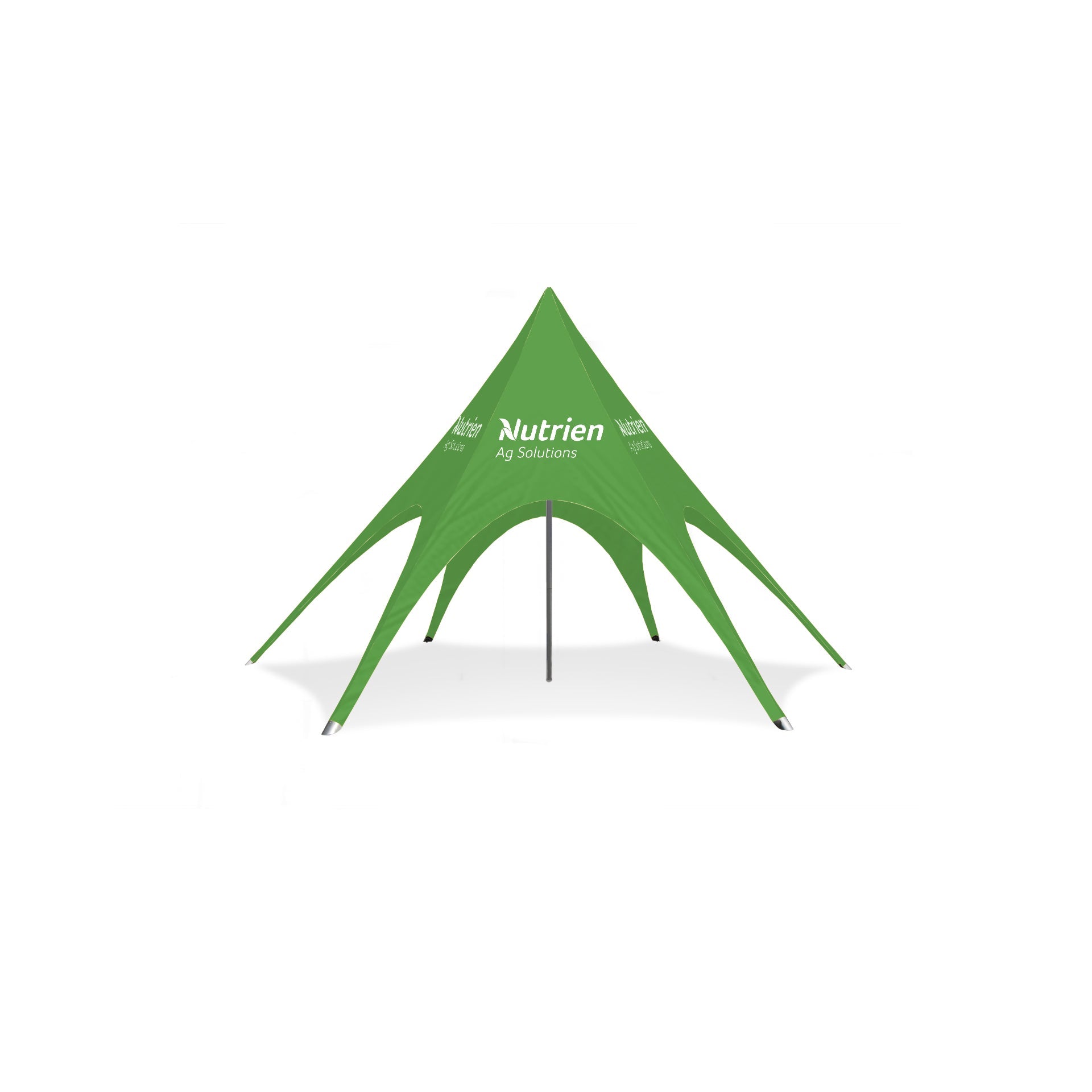 8m Single Pole Custom Star Shade | Star Tents
