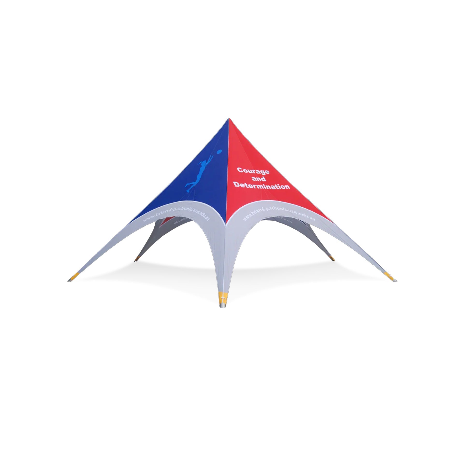 12m Single Pole Custom Star Shade | Star Tents