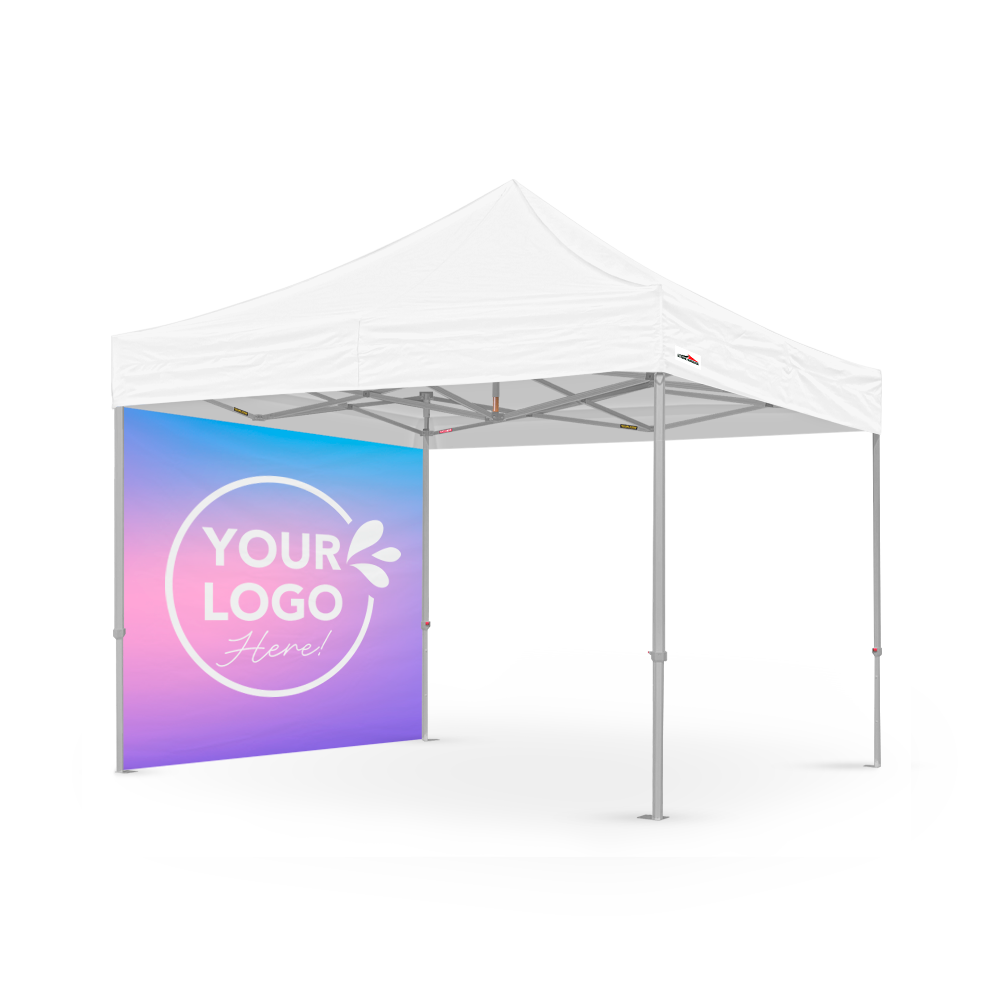 3m Printed Gazebo Full Wall | Gazebo Accessory