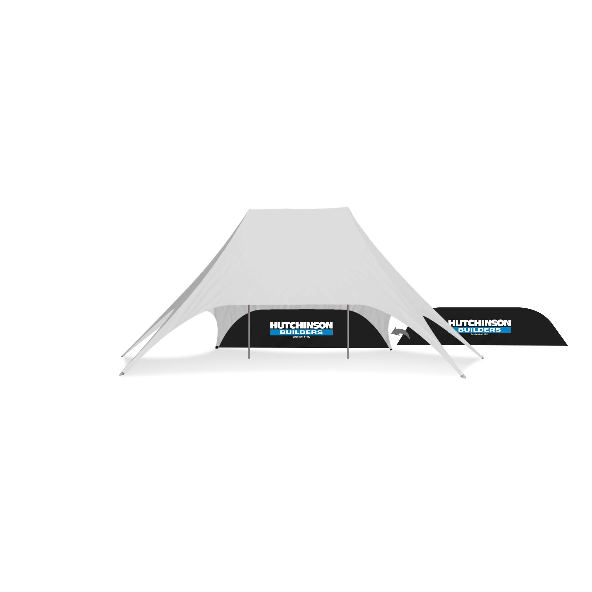 Custom Walls for 16.5m x 10.5m Star Shade | Star Tents