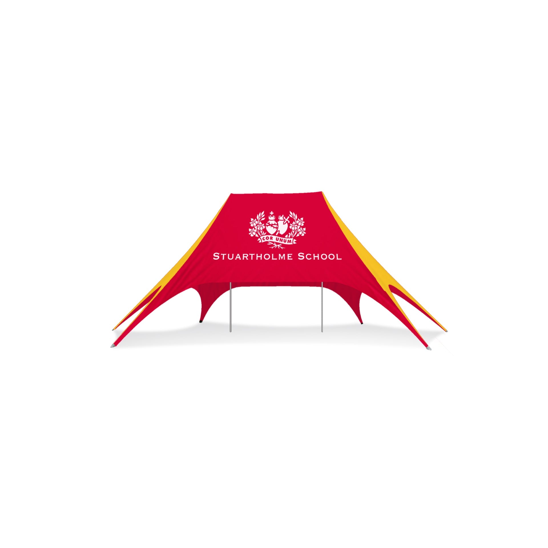 16.5m x 10.5m Double Pole Custom Star Shade | Star Tents