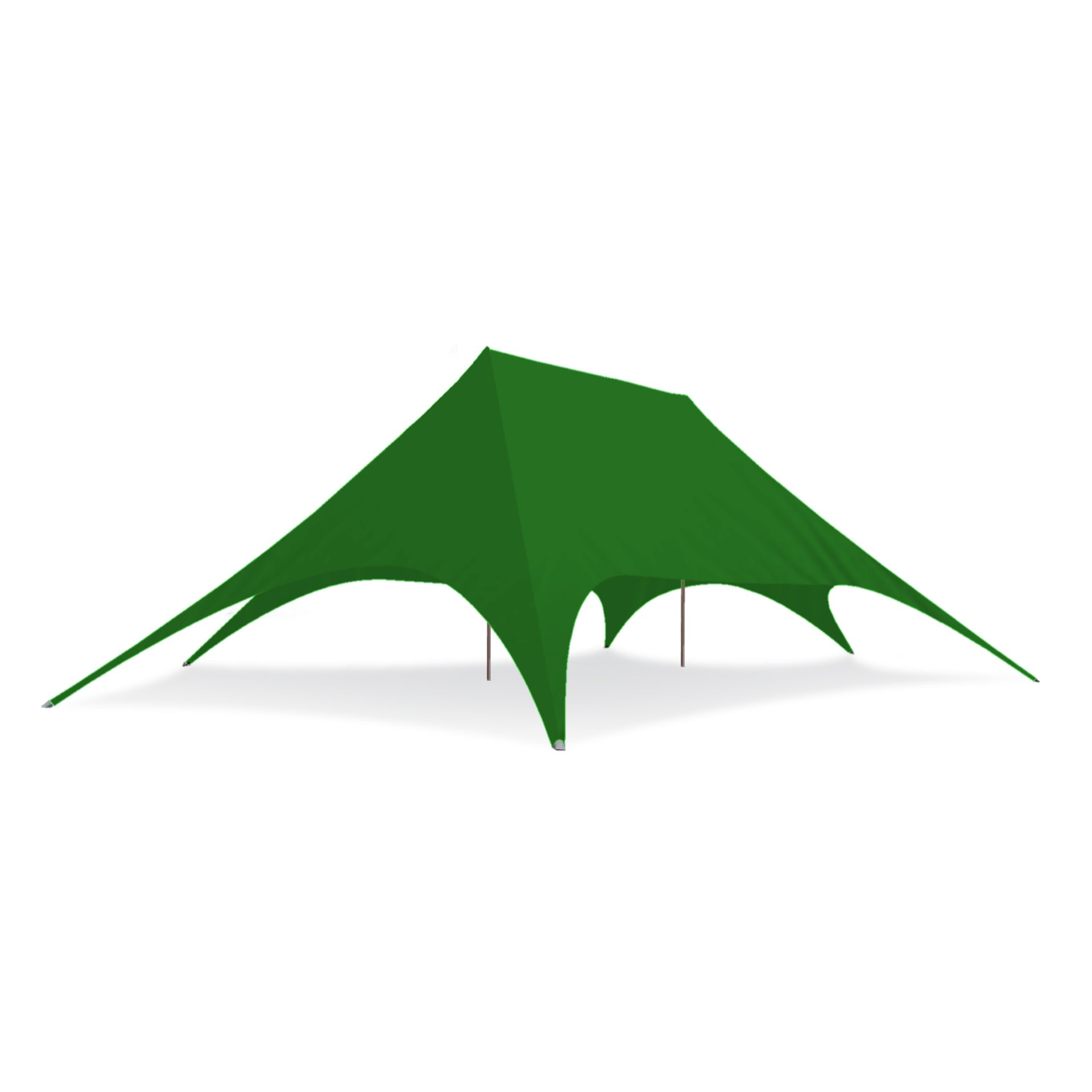 22m x 14m Double Pole Star Shade | Star Tents