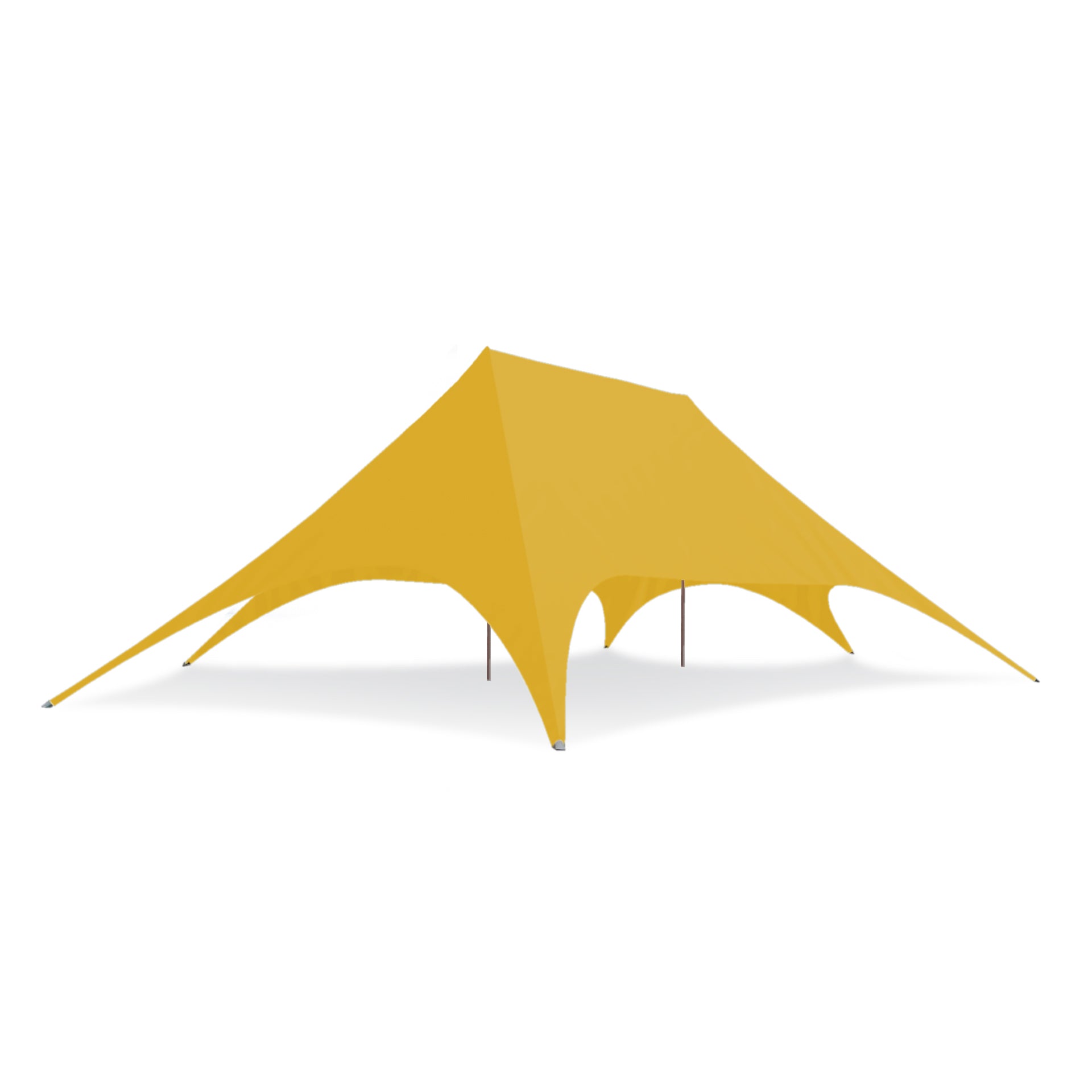 22m x 14m Double Pole Star Shade | Star Tents