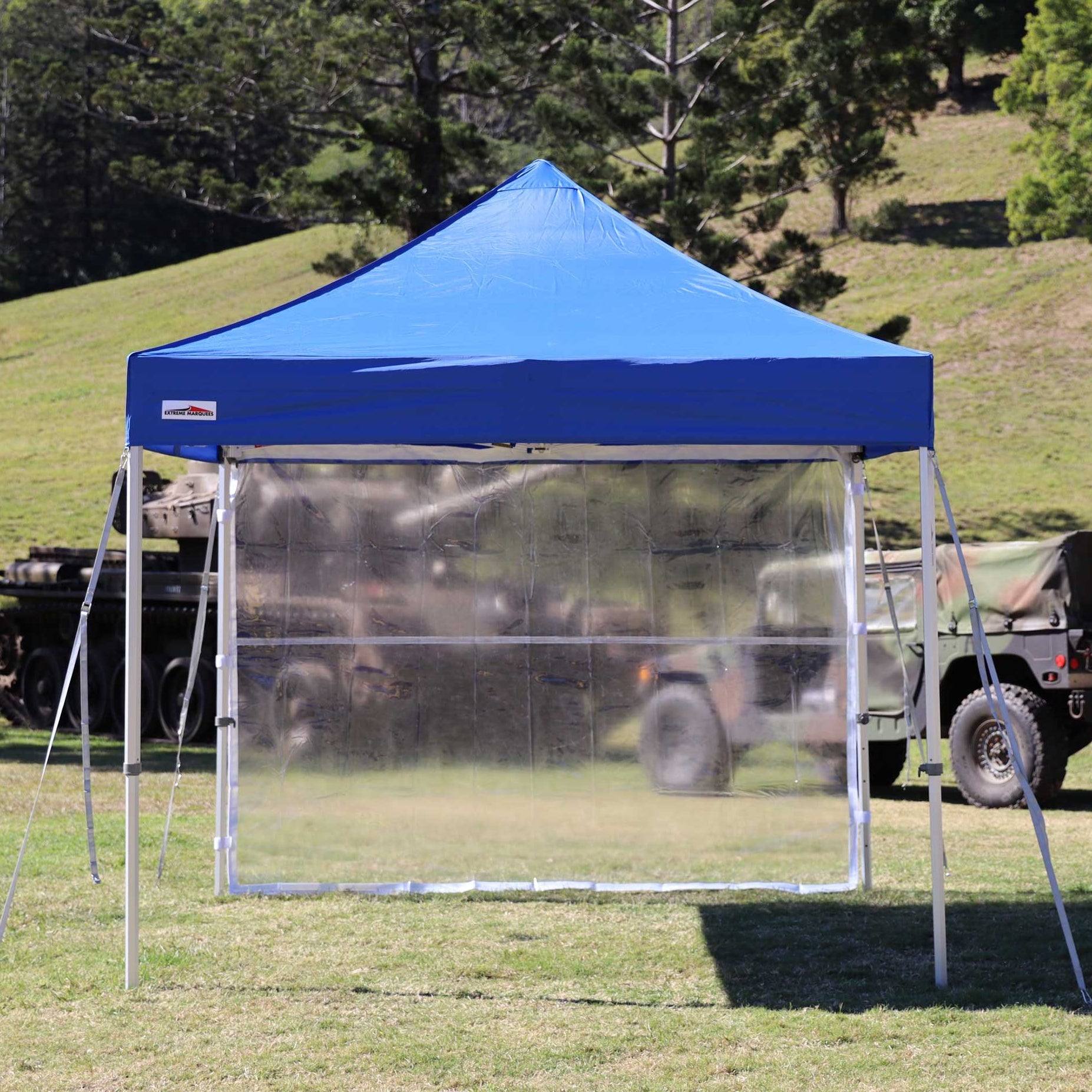 4.5m Gazebo Clear PVC Full Wall | Gazebo Accessory