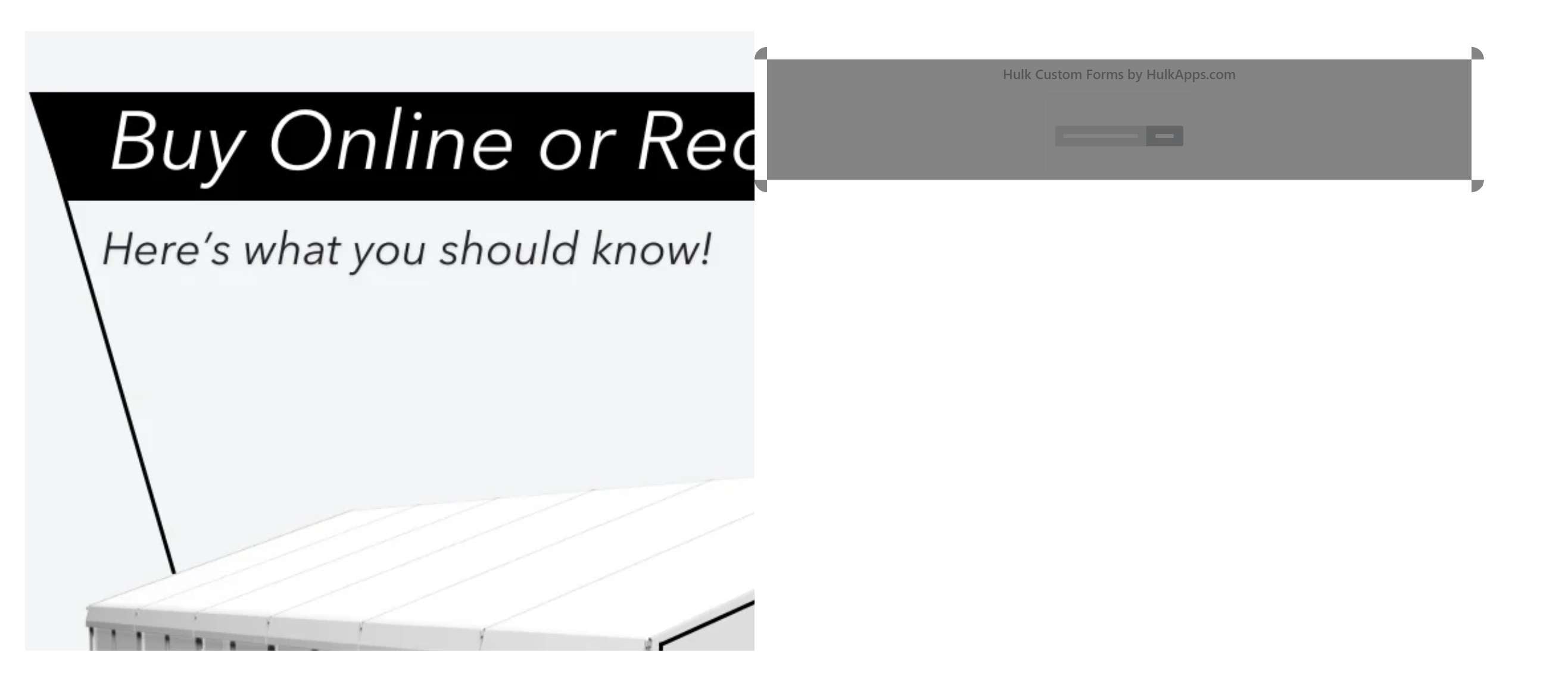 This is the preview of the Clear Span A Frame NZ section created by PageFly. Please do not delete for any reason.