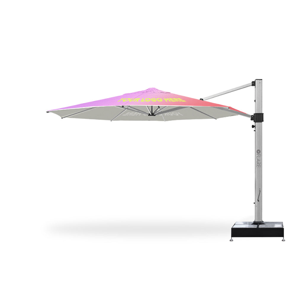 4m dia. Custom Granada 120 Cantilever Octagonal | Umbrellas