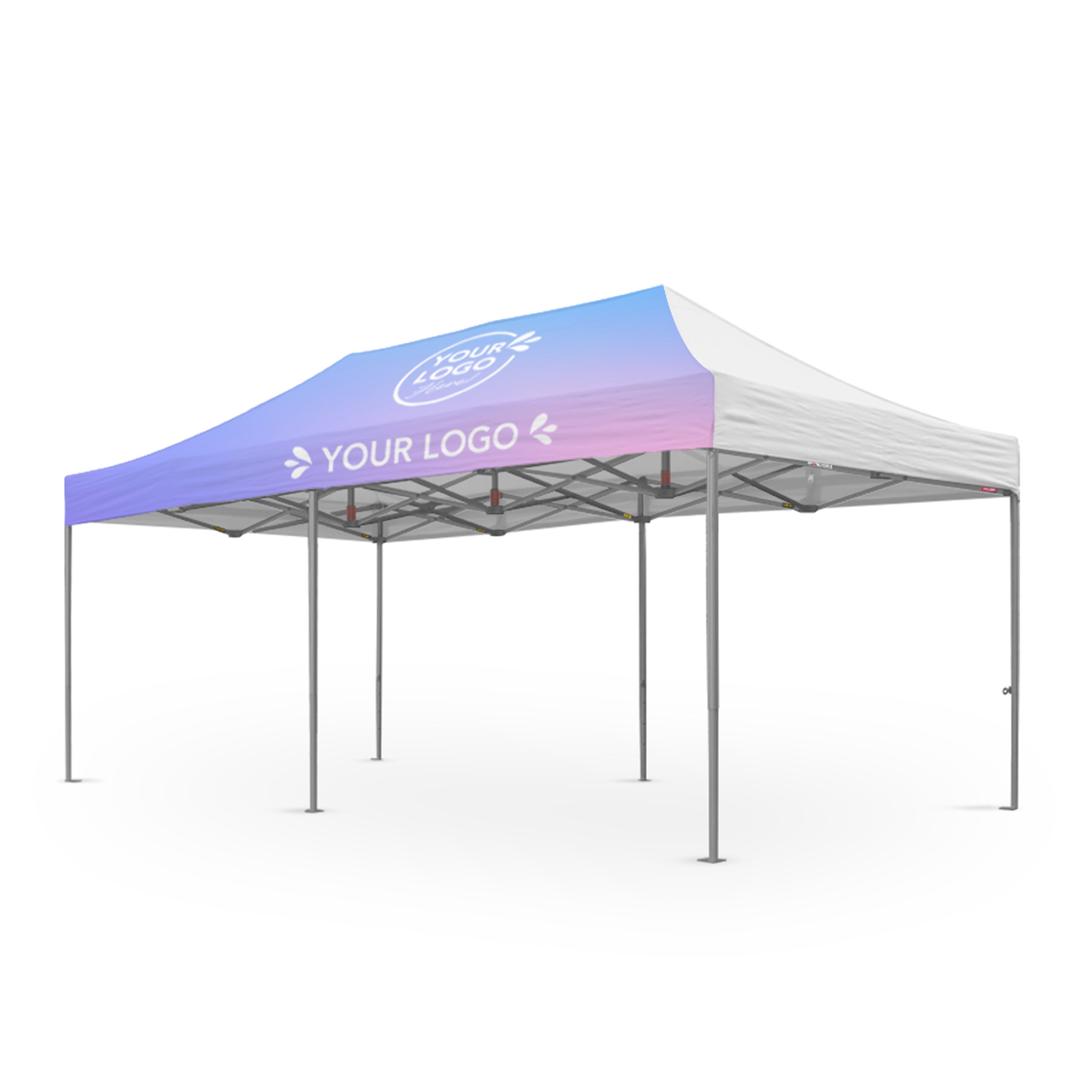 3m x 6m Printed Folding Gazebo