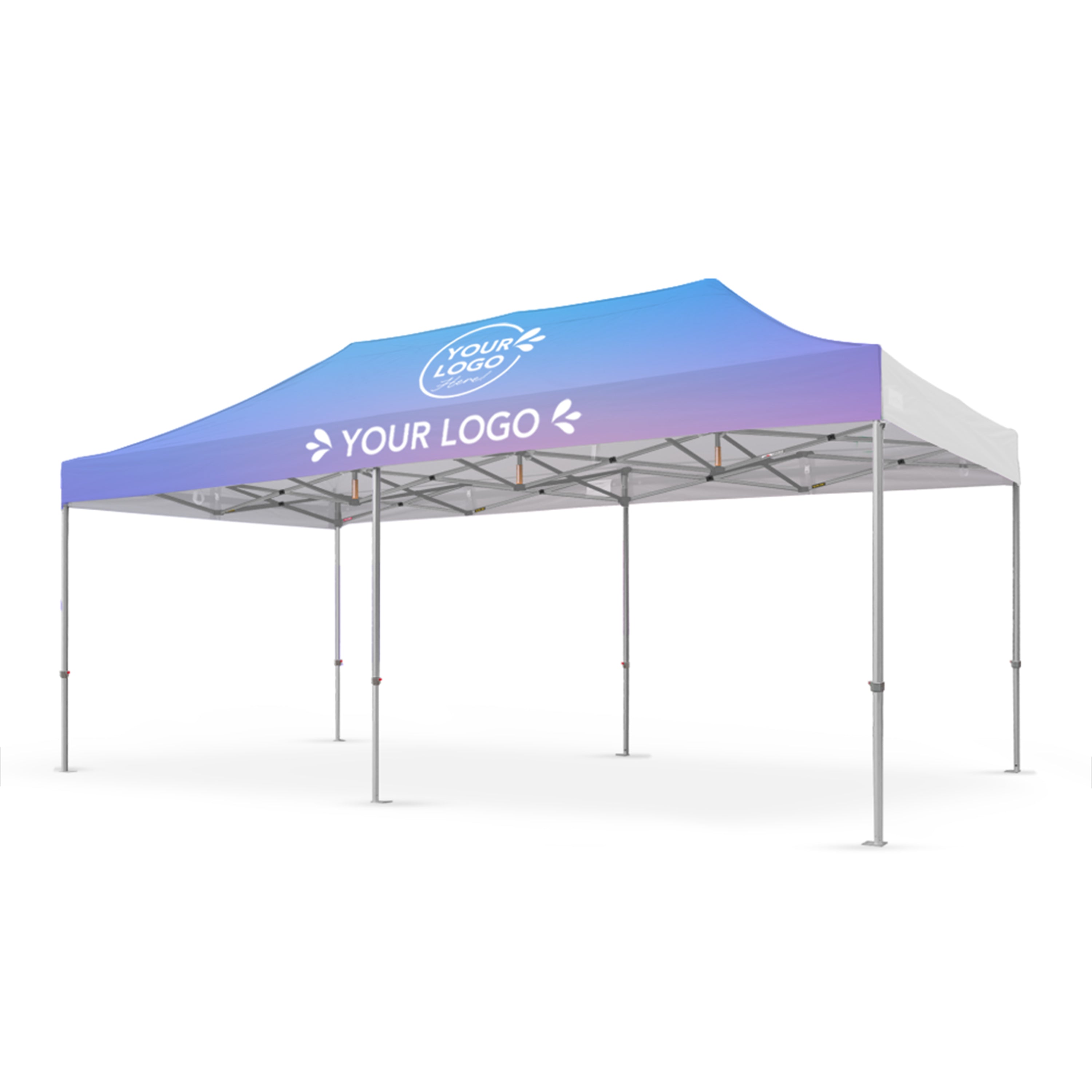 3m x 6m Printed Folding Gazebo