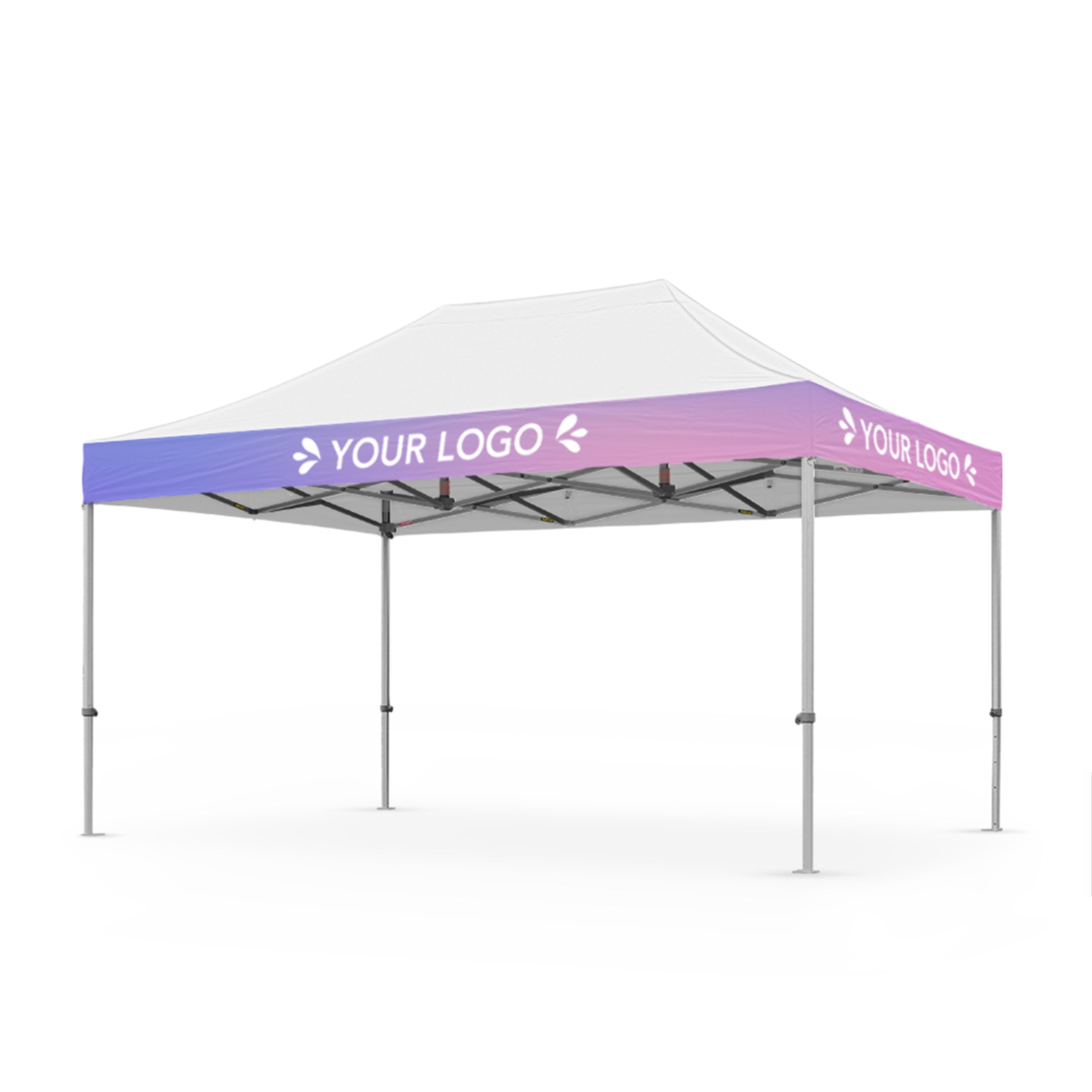 3m x 4.5m Printed Folding Gazebo