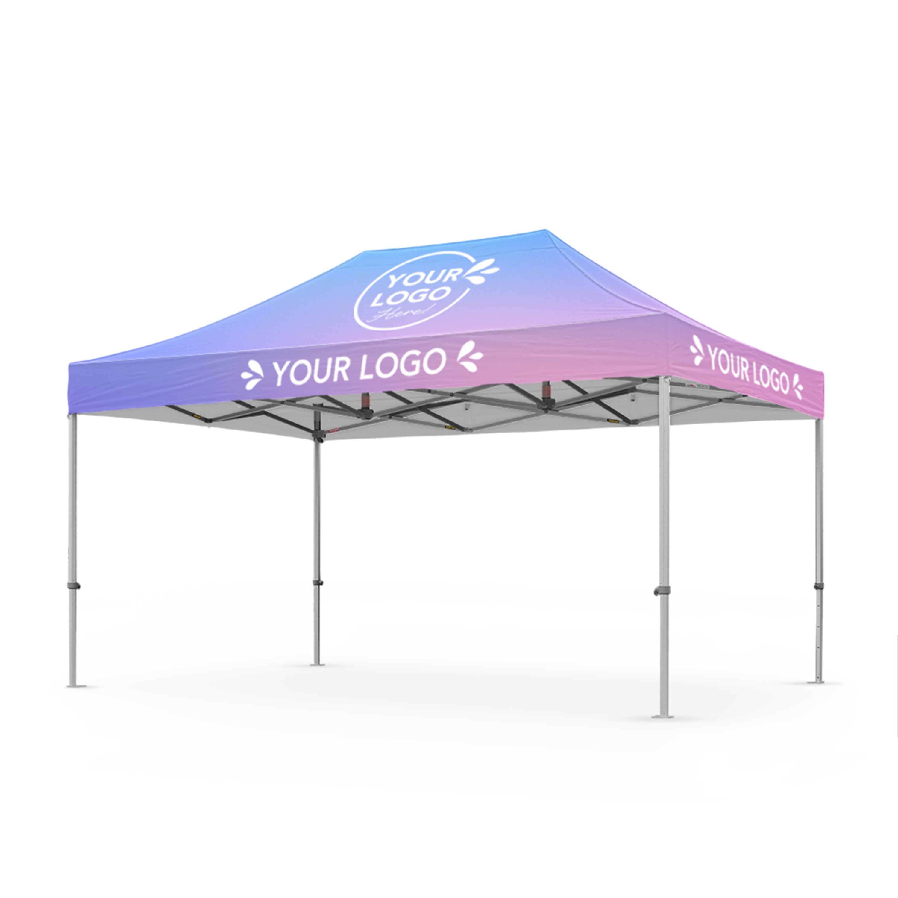 3m x 4.5m Printed Folding Gazebo