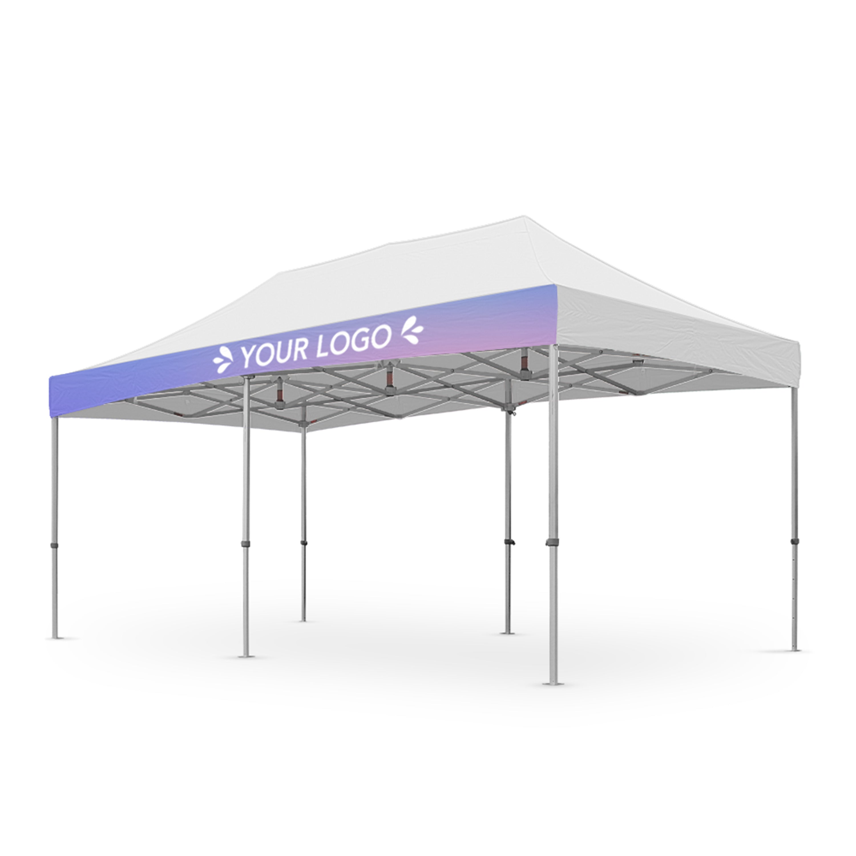 3m x 6m Printed Folding Gazebo