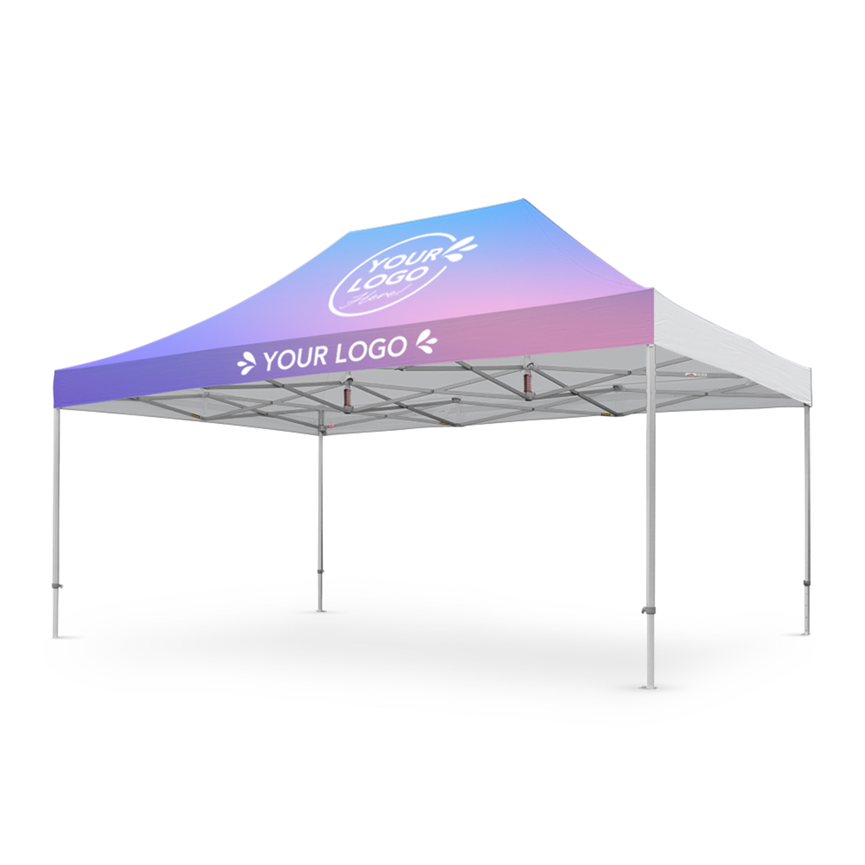 4m x 6m Printed Folding Gazebo