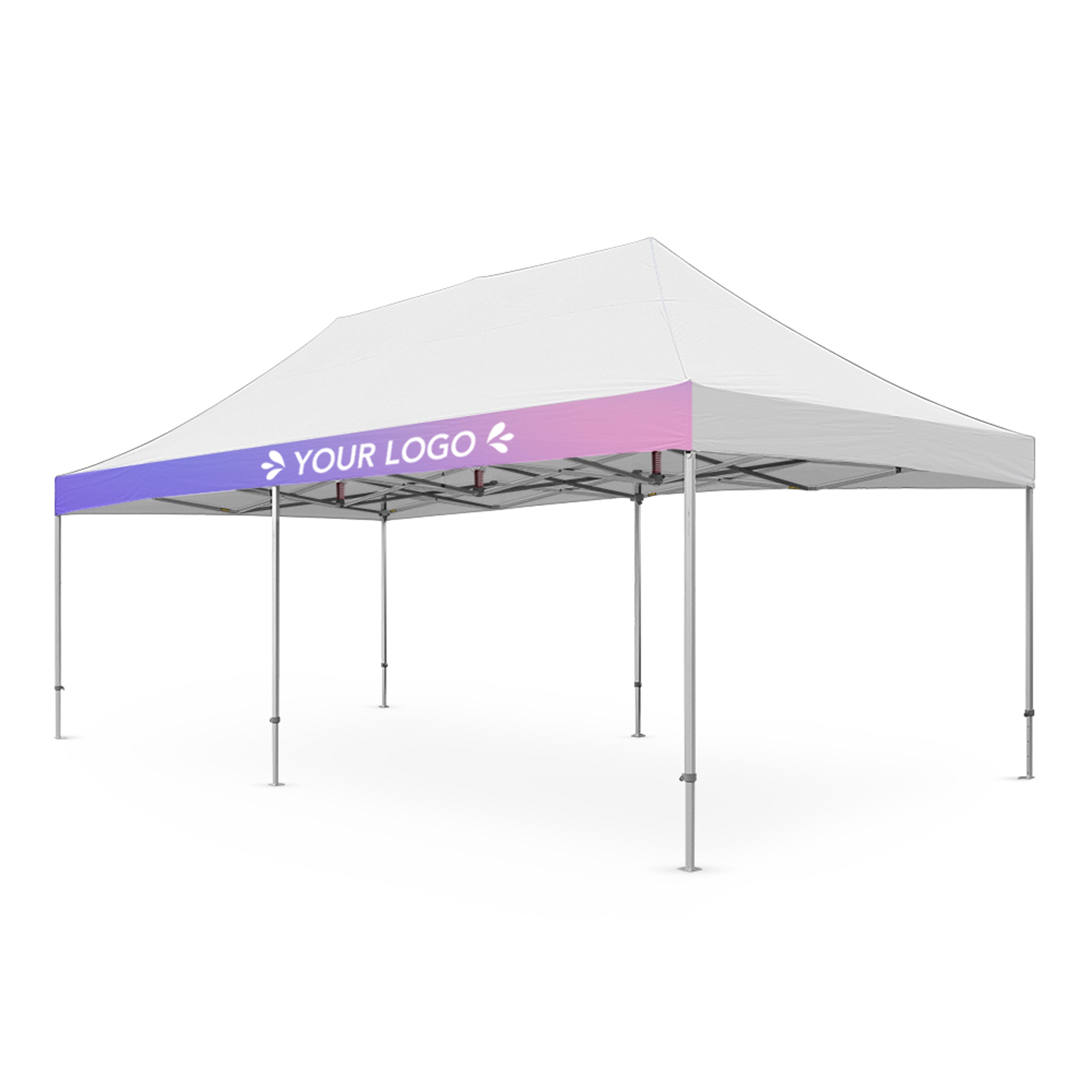 4m x 8m Printed Folding Gazebo