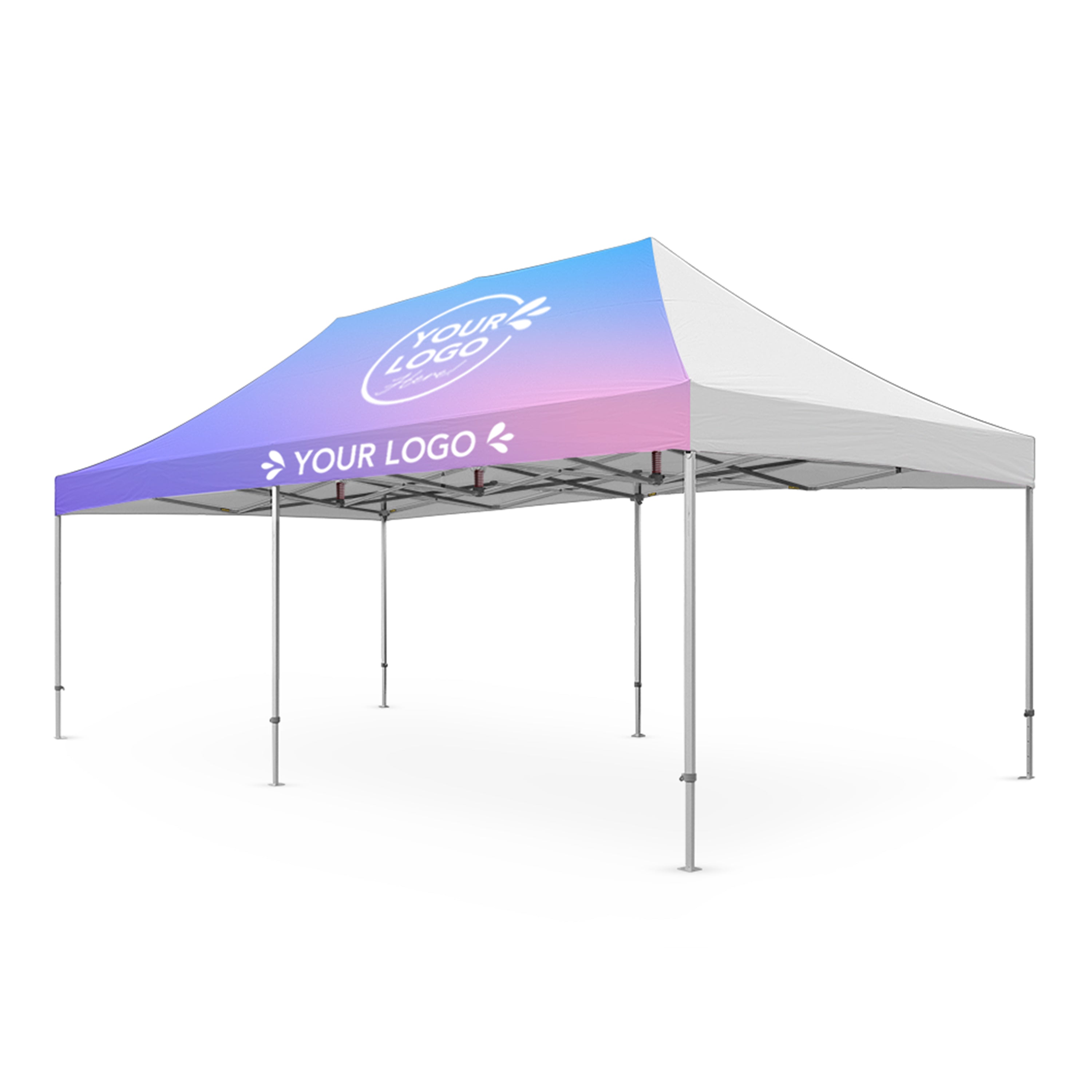4m x 8m Printed Folding Gazebo