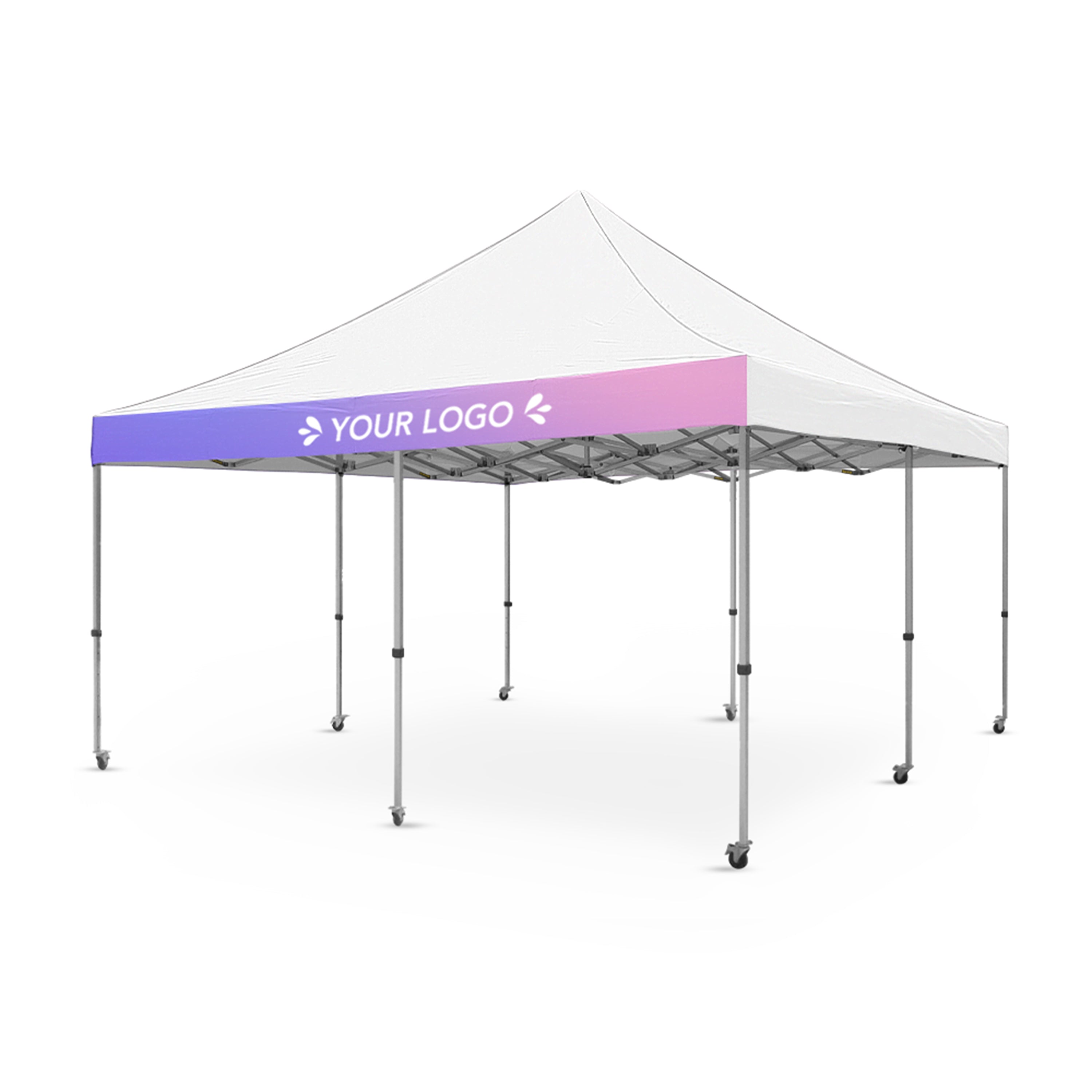 5m x 5m Printed Folding Gazebo
