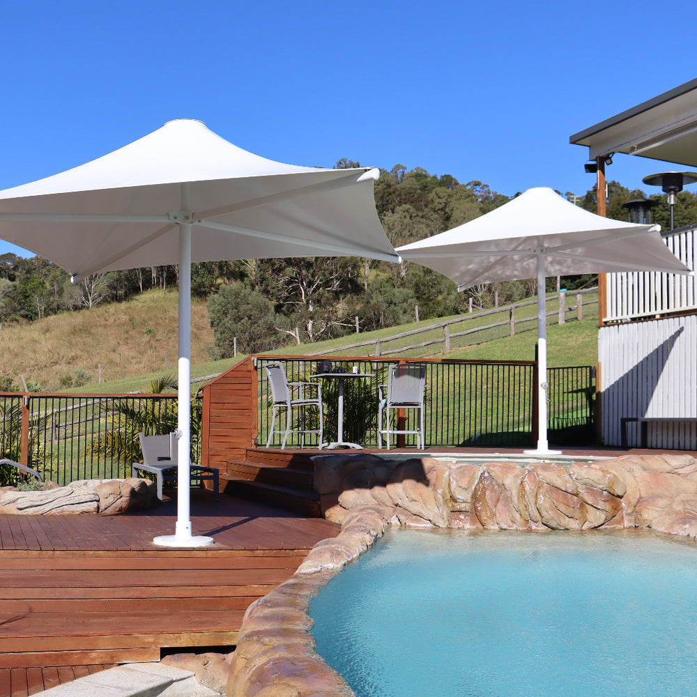 3m x 3m Ferrara 300 PVC | Umbrellas