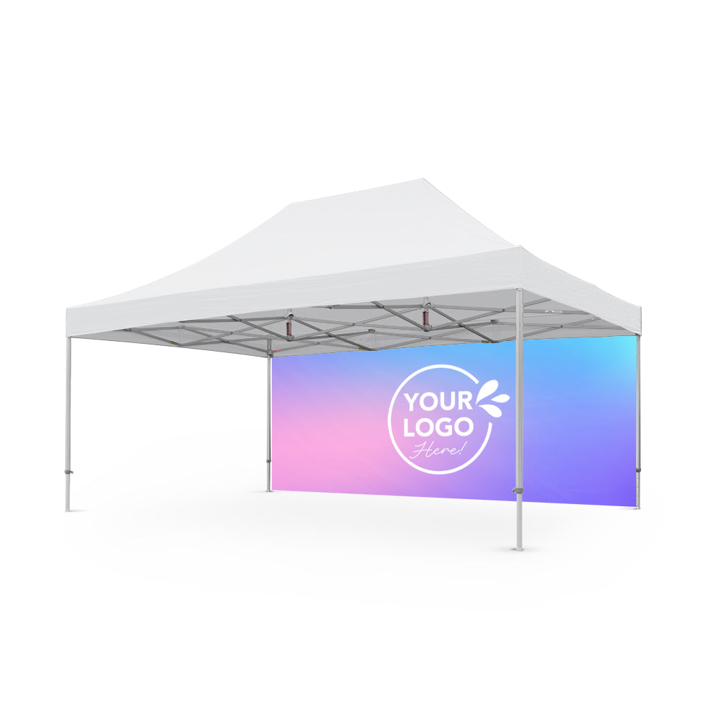 6m TEC Printed Gazebo Full Wall | Gazebo Accessory