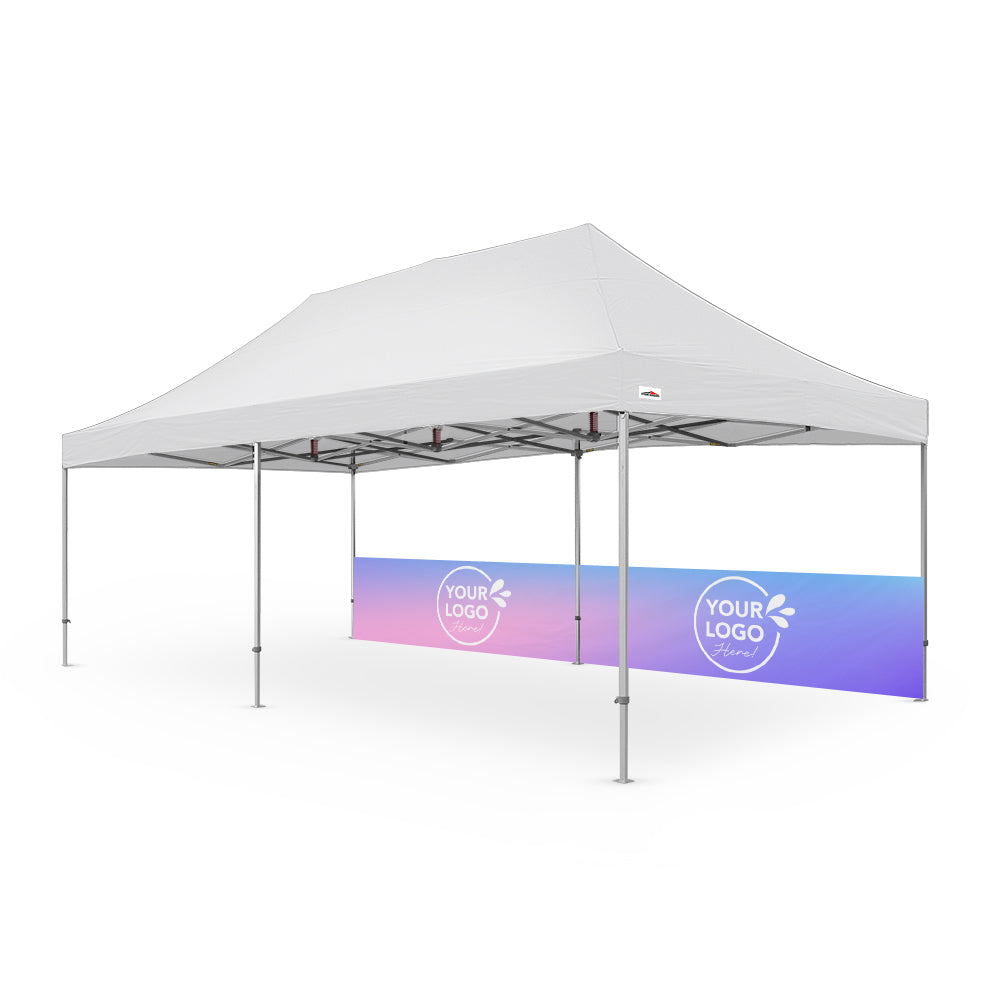 8m Printed Gazebo Half Wall | Gazebo Accessory