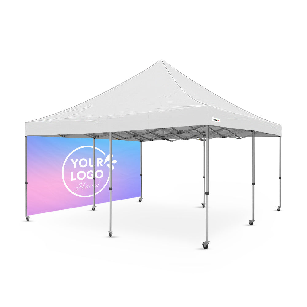 5m Printed Gazebo Full Wall | Gazebo Accessory