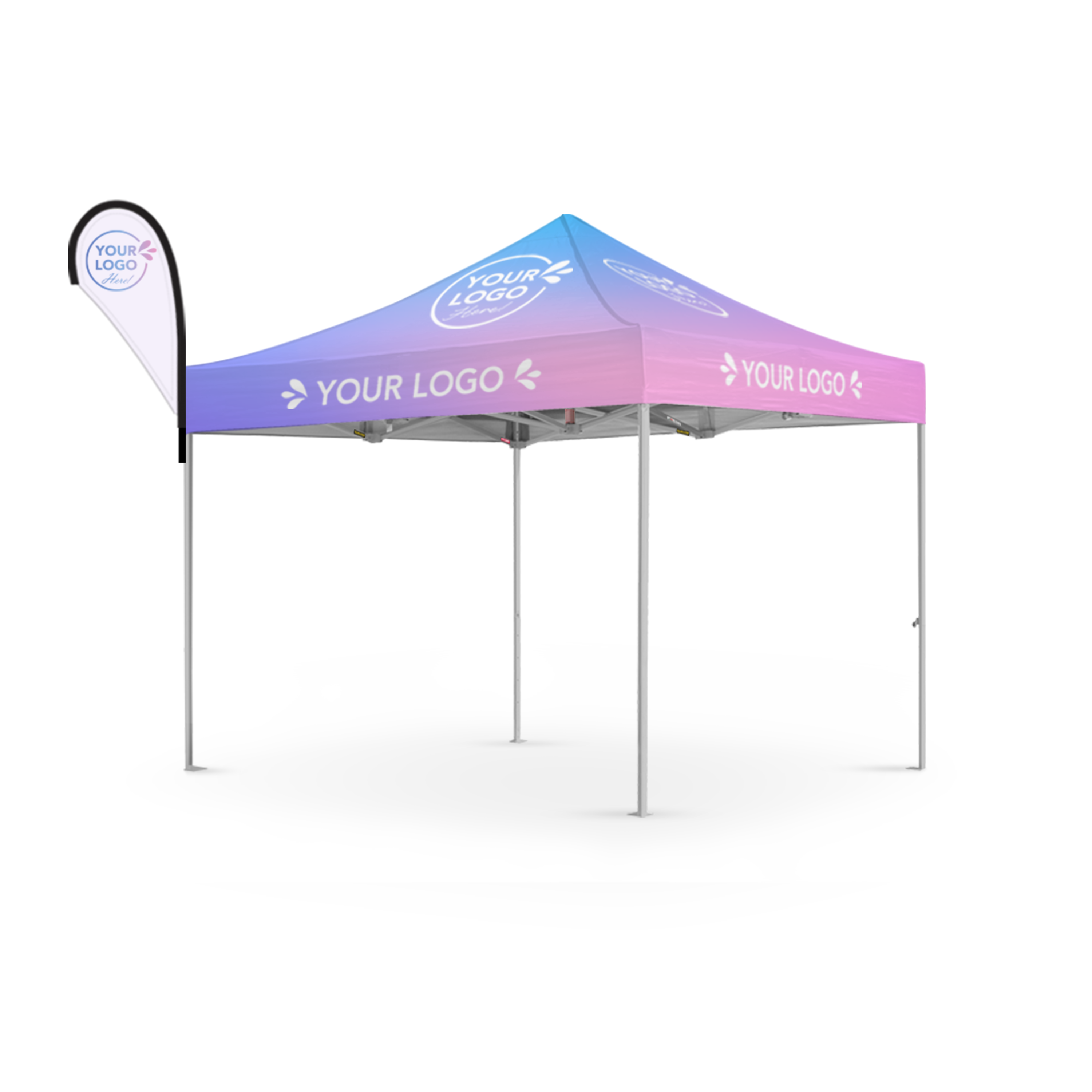 3m x 3m Printed Folding Gazebo | Banner Boost Package