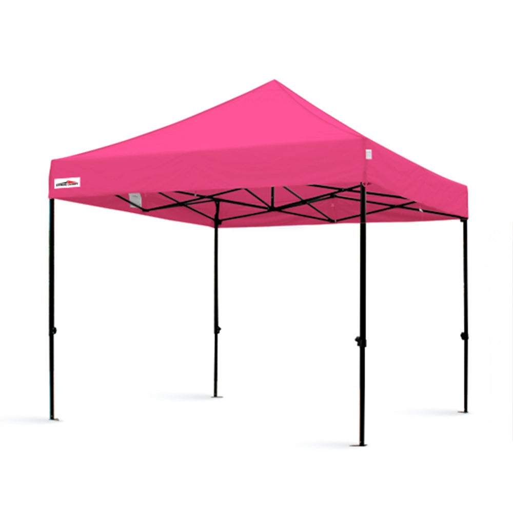 X5 true blue 10x10 pink outdoor marquee tent with black frame