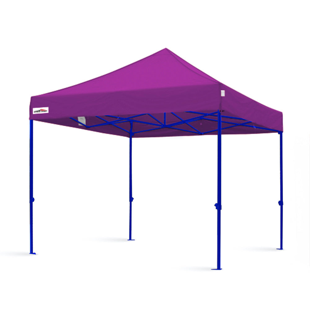 X5 true blue 10x10 purple outdoor marquee tent with blue frame