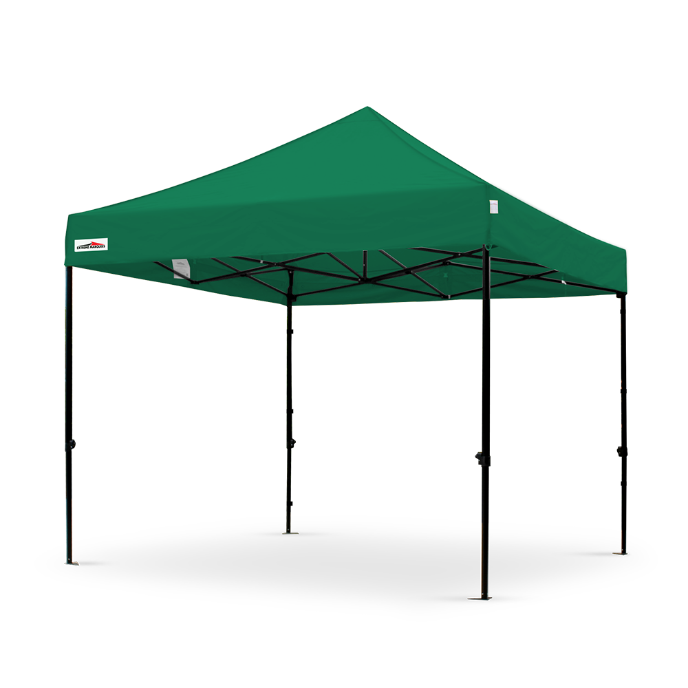 X5 true blue 10x10 green outdoor marquee tent with black frame