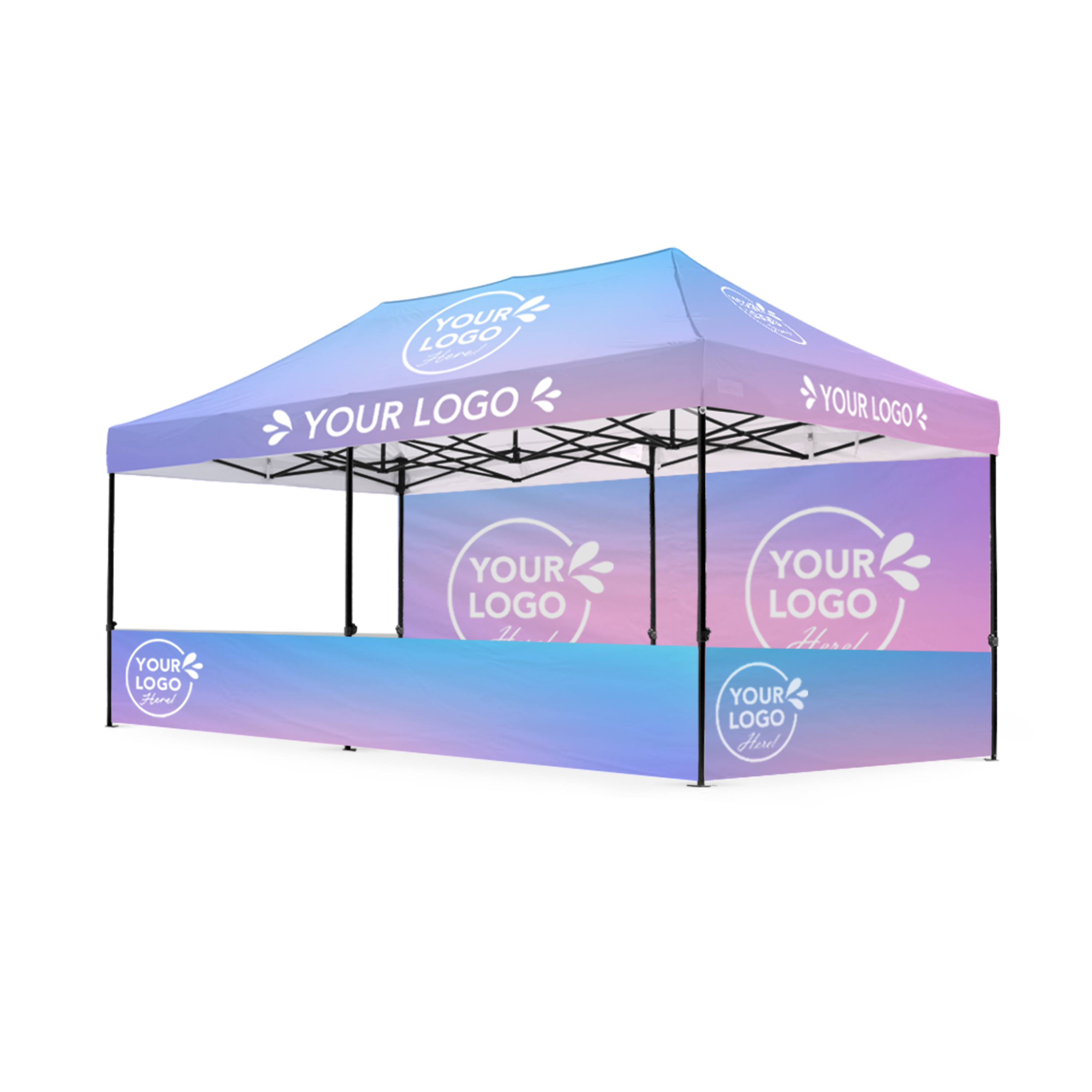 3m x 6m Printed Folding Gazebo | Engage Package
