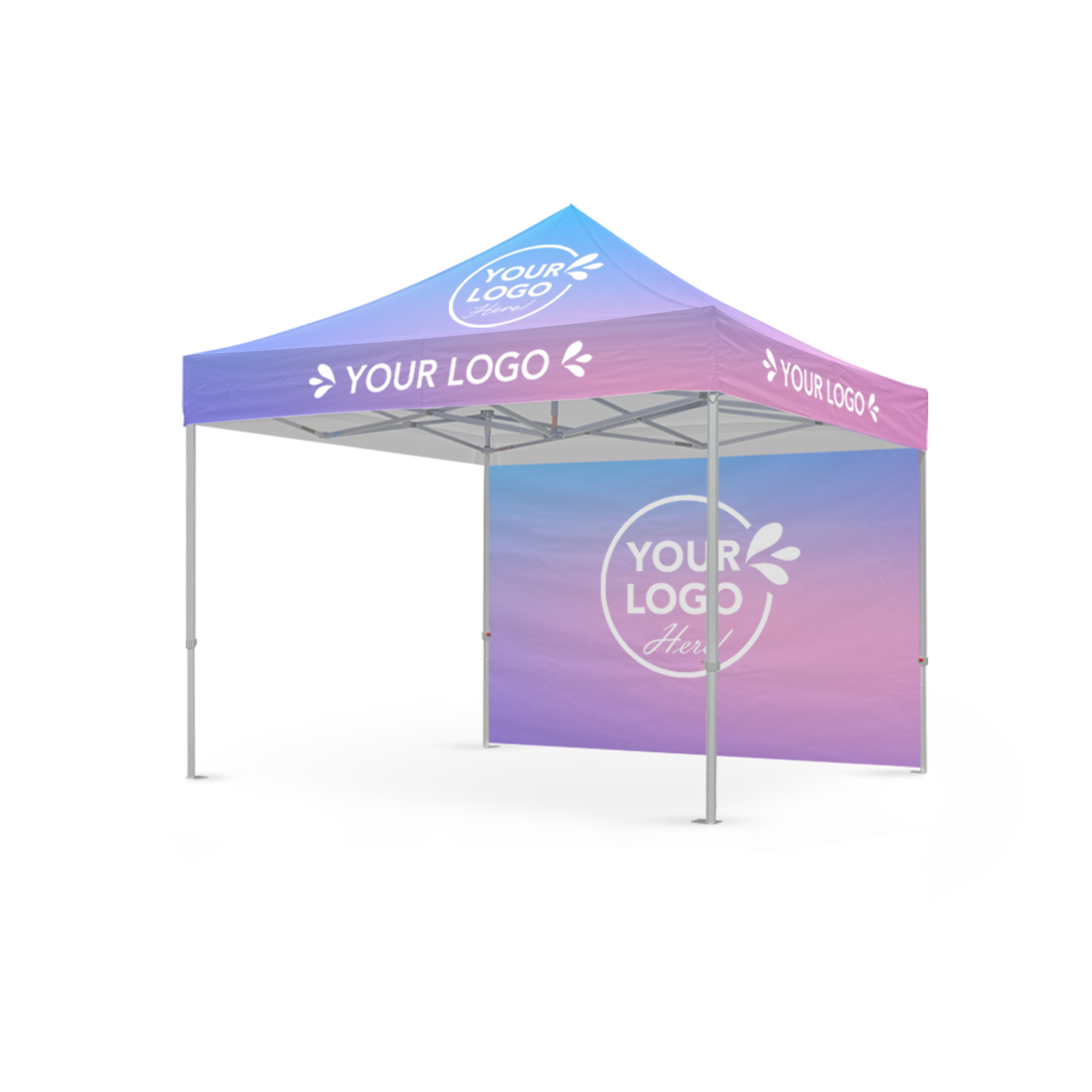 3m x 3m Printed Folding Gazebo | Backdrop Boost Package