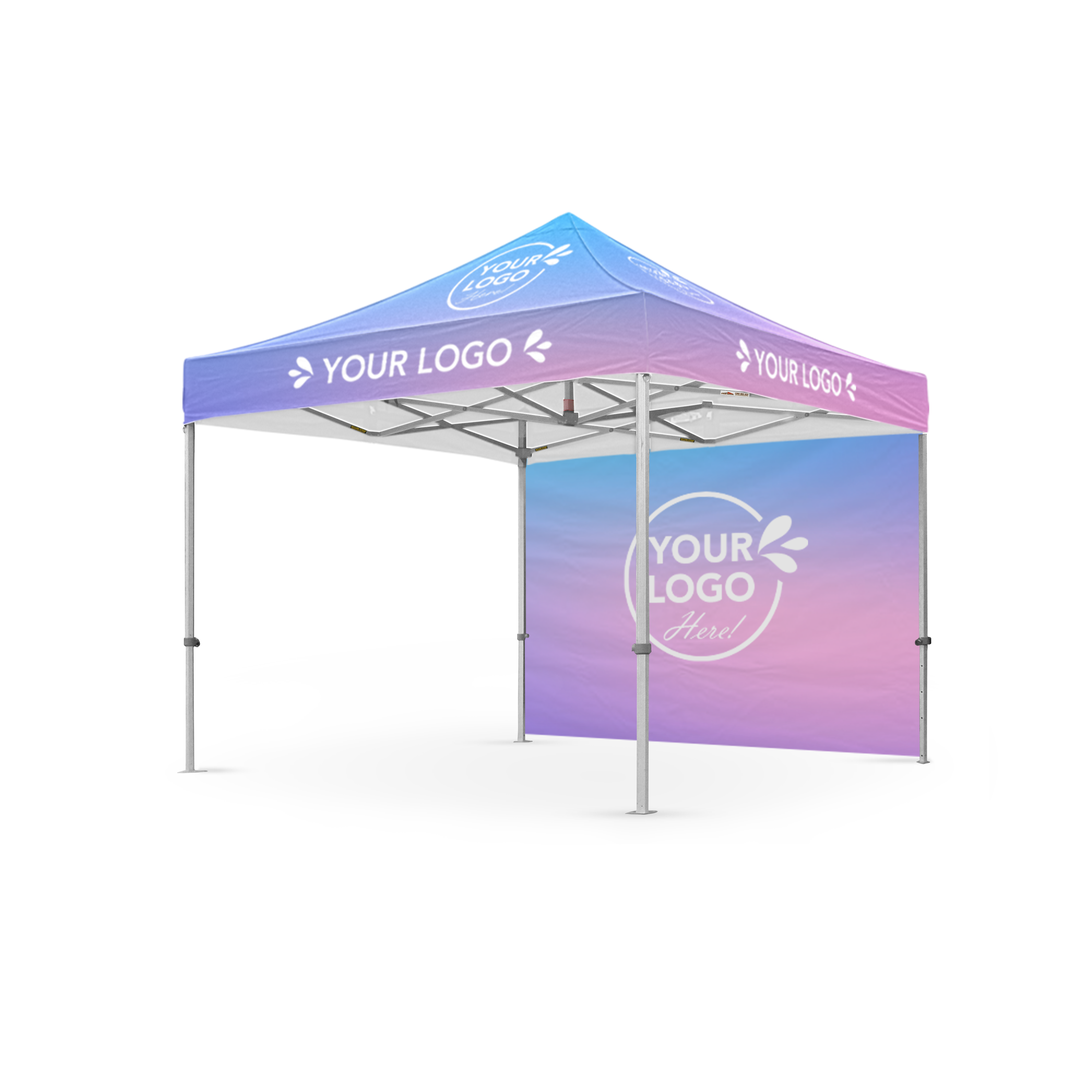 3m x 3m Printed Folding Gazebo | Backdrop Boost Package
