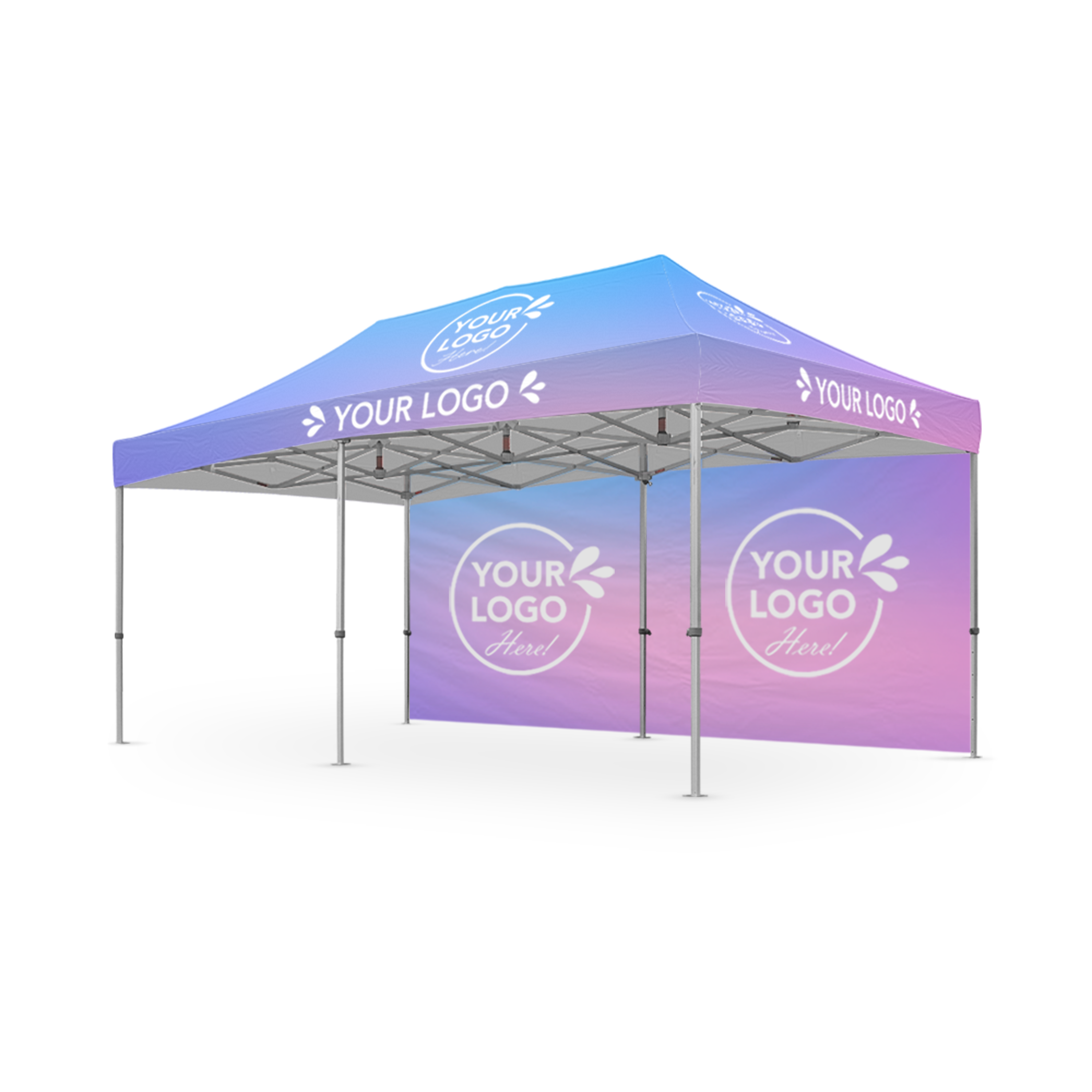 3m x 6m Printed Folding Gazebo | Backdrop Boost Package