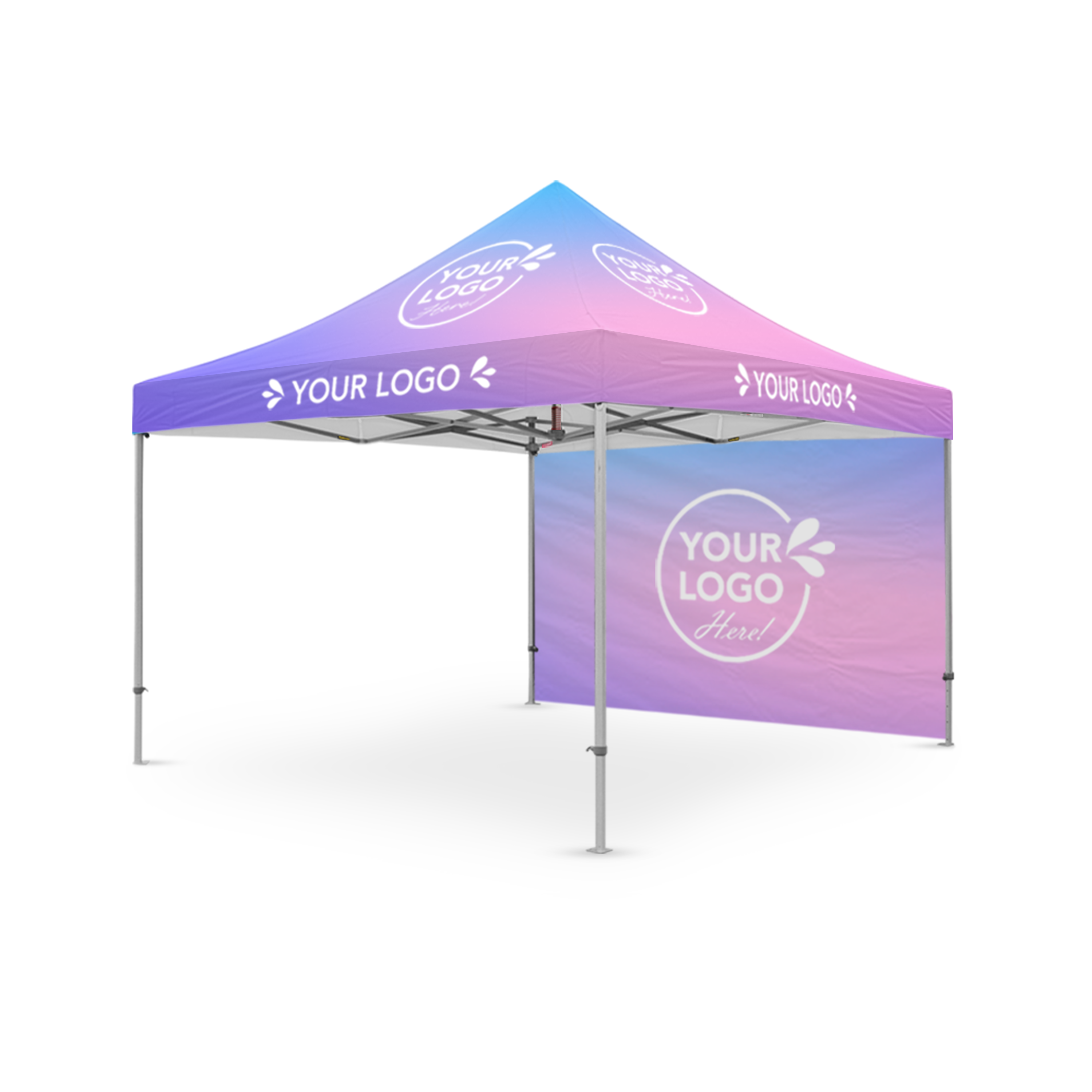 4m x 4m Printed Folding Gazebo | Backdrop Boost Package
