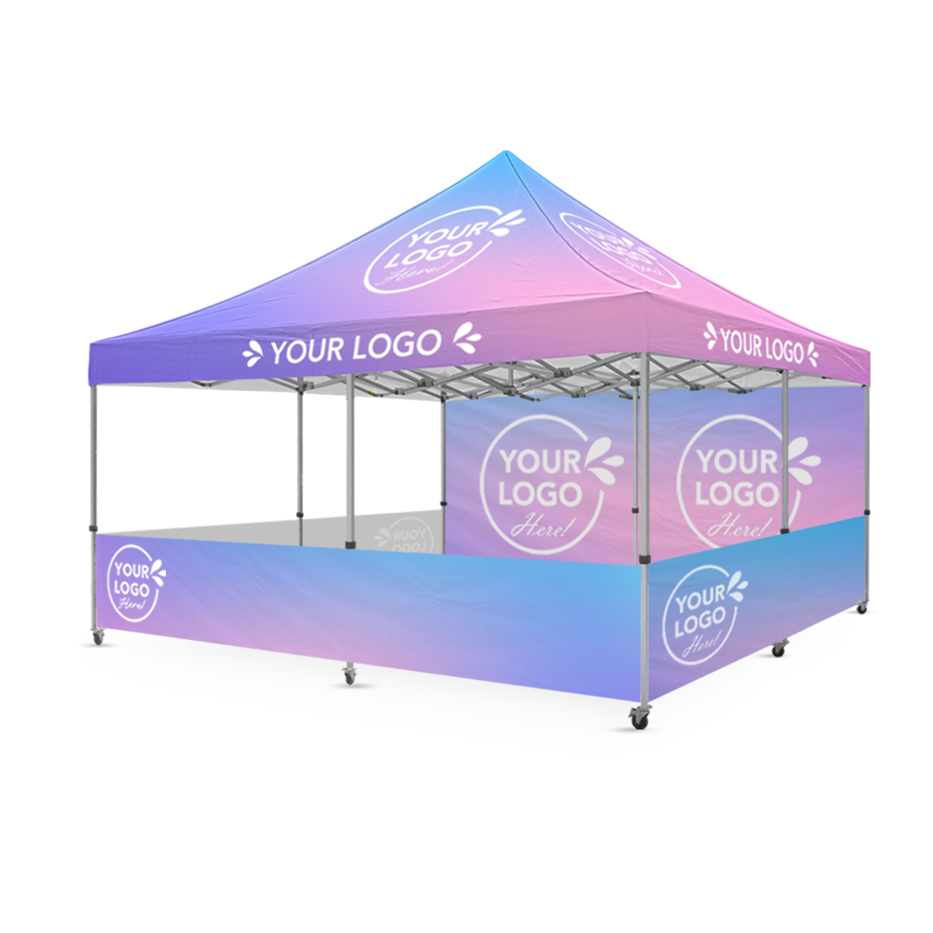 5m x 5m Printed Folding Gazebo | Engage Package