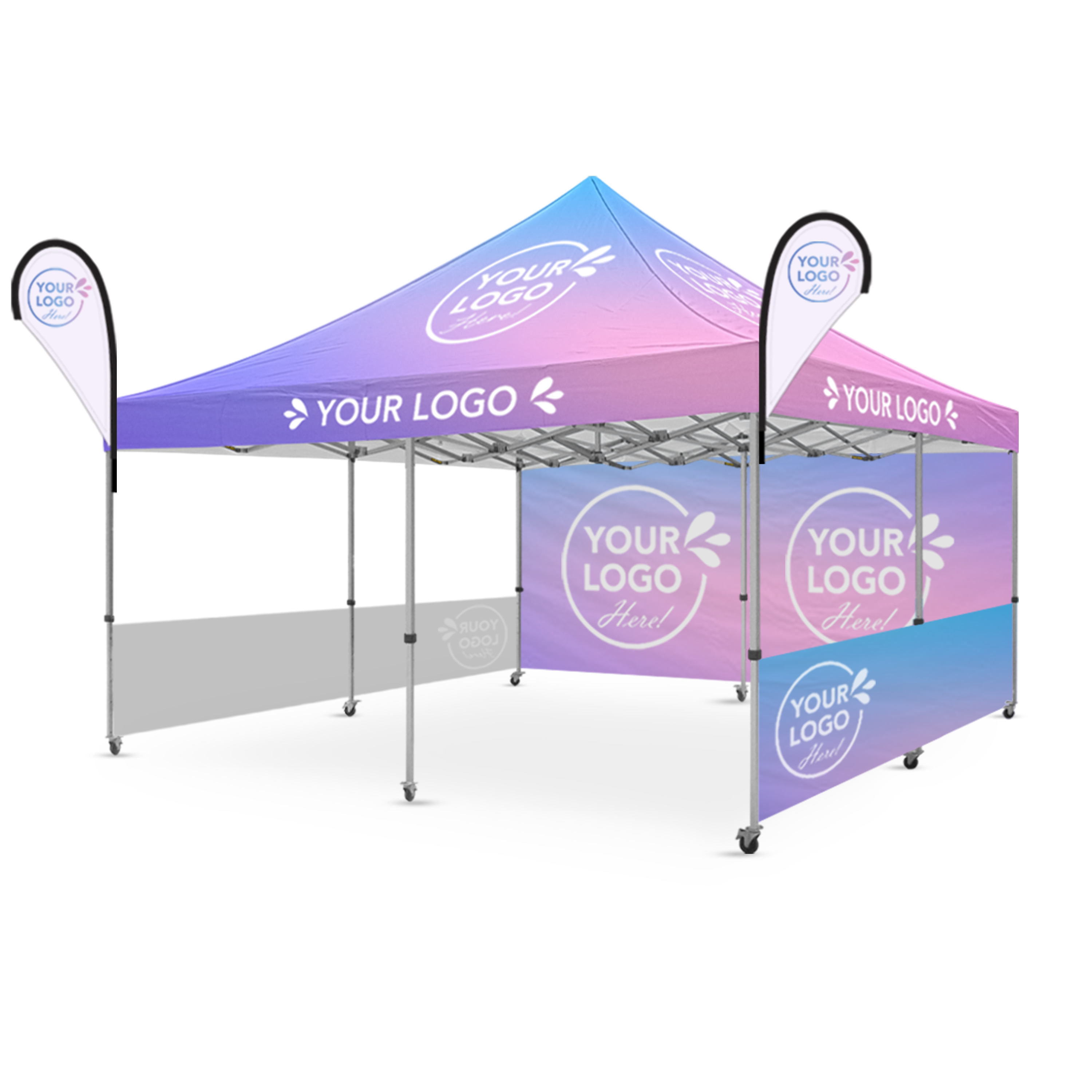 5m x 5m Printed Folding Gazebo | Executive Display Package