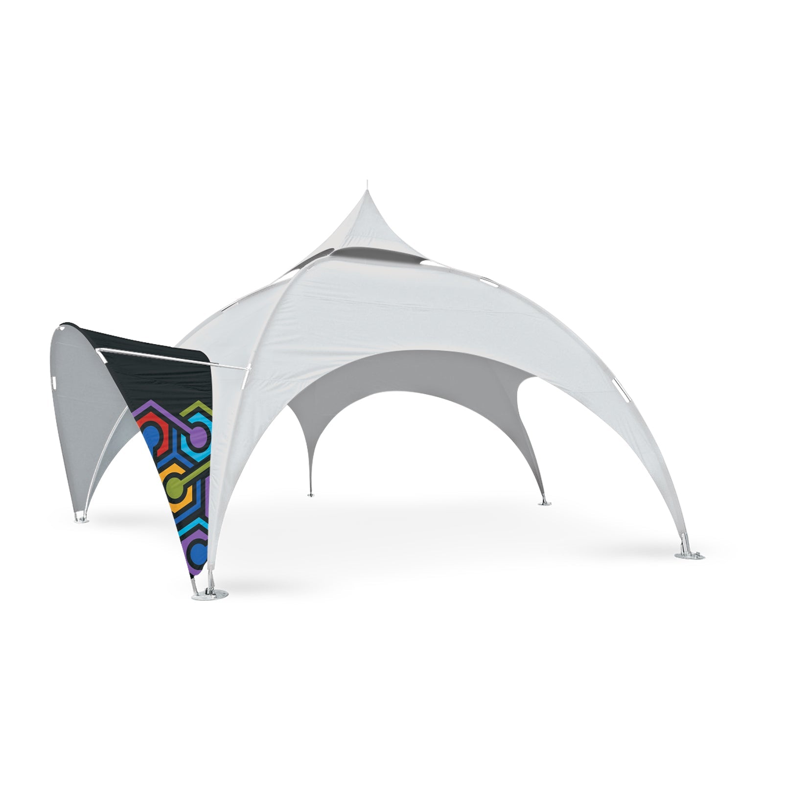7.5m Arch Tent Custom Awning | Star Tents