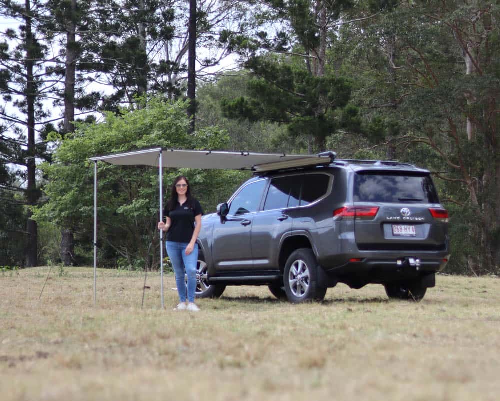 Desert Shade 90° | Car Awning