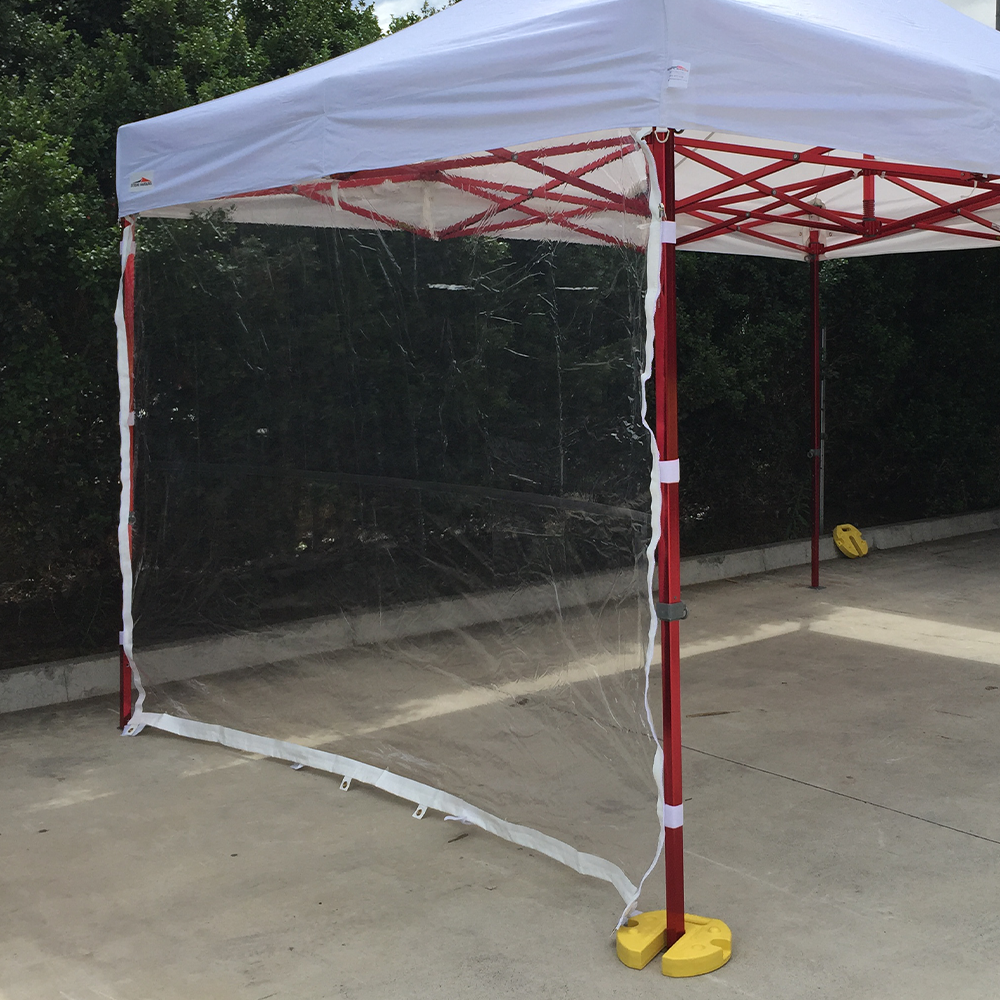 3m Gazebo Clear PVC Full Wall | Gazebo Accessory