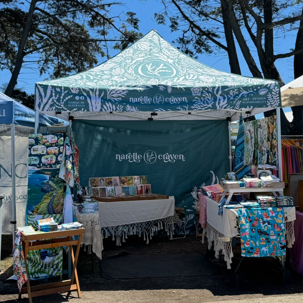 3m Printed Gazebo Full Wall | Gazebo Accessory