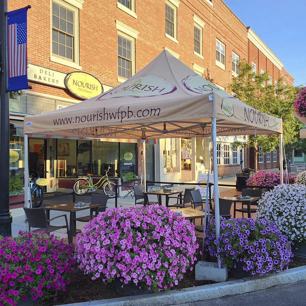 4m x 4m Printed Folding Gazebo