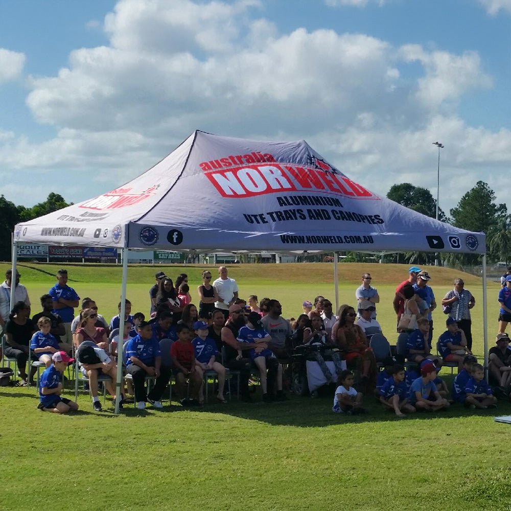 4m x 6m Printed Folding Gazebo | Backdrop Boost Package
