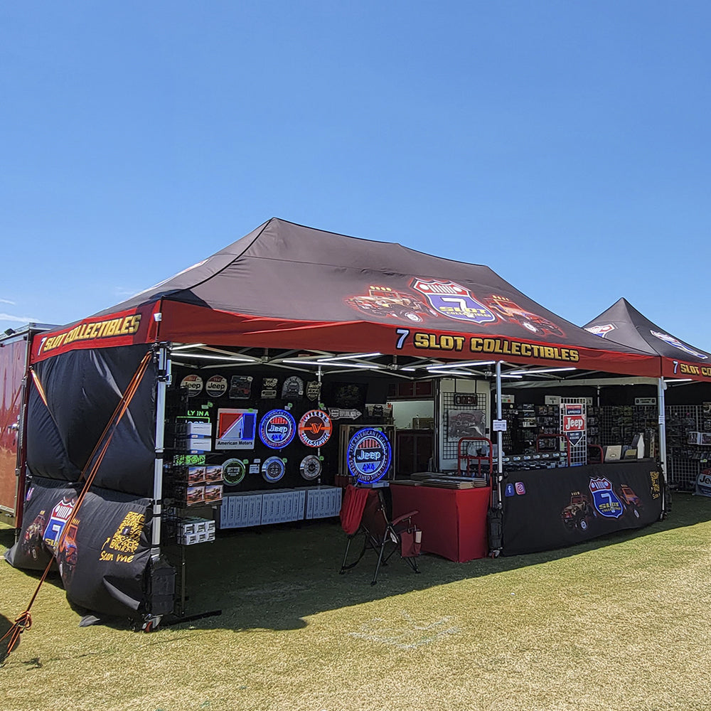 4m x 8m Printed Folding Gazebo | Banner Boost Package