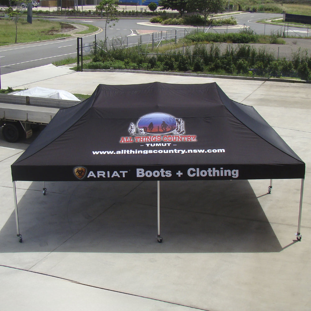 6m x 6m Printed Folding Gazebo