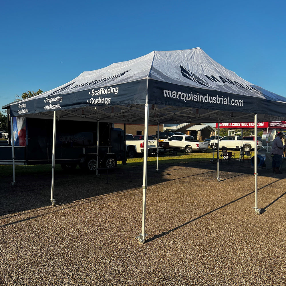 6m x 6m Printed Folding Gazebo | Event Presence Package